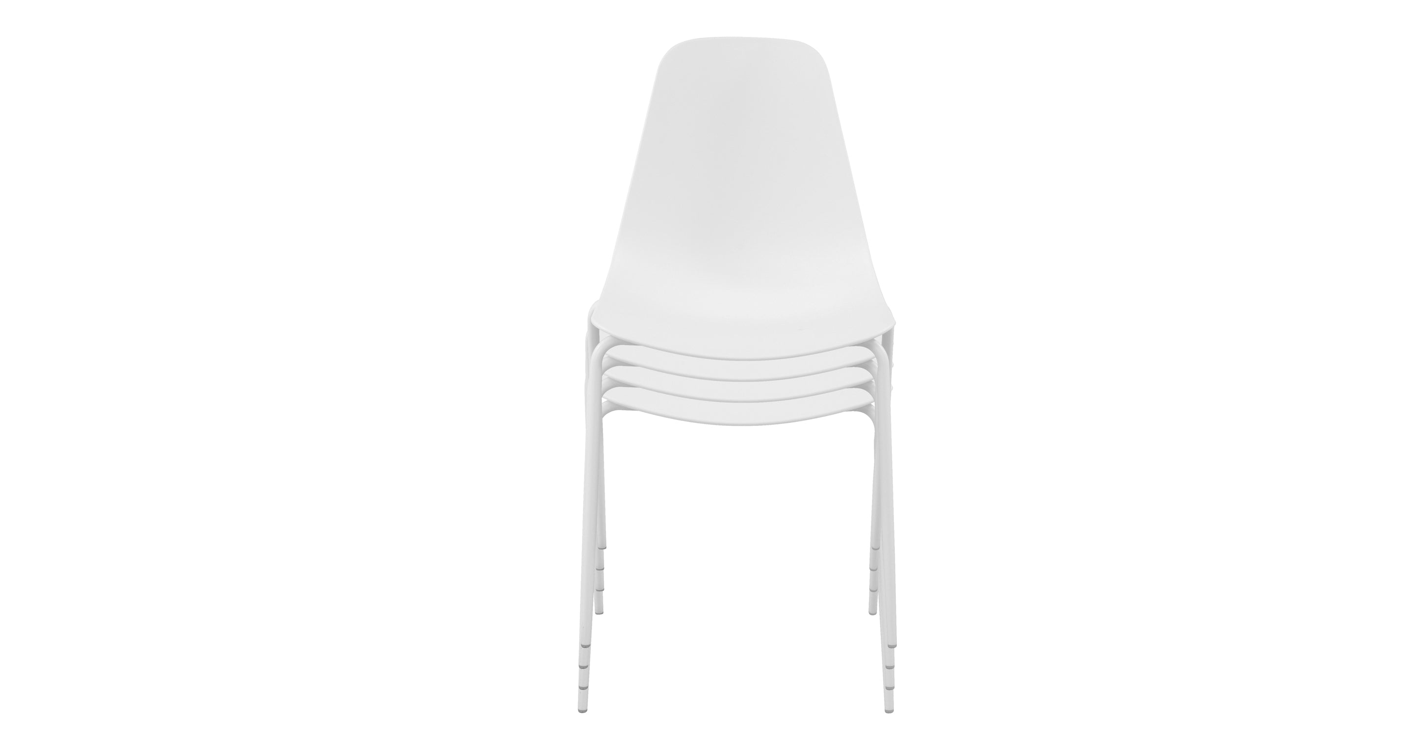 Isla Stackable Dining Chair - Modern & Space-Saving for Restaurants, Cafes, and Home Dining Areas