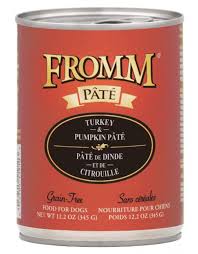 Premium Turkey & Pumpkin Pate Dog Food by Fromm - Grain-Free, Digestive Support for Dogs - Perfect for Sensitive Stomachs & Picky Eaters at Mealtime