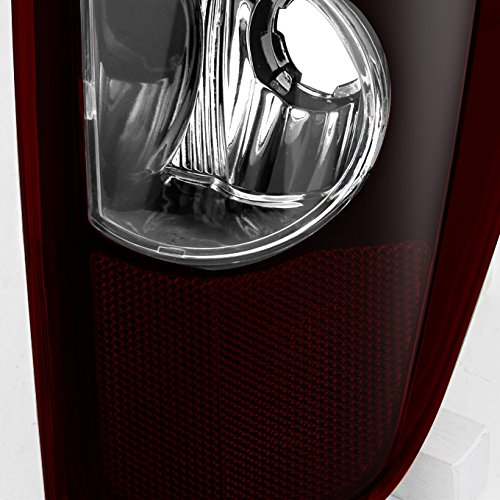 AKKON Dark Red LED Tail Lights Replacement for Chevy Colorado & GMC Canyon - Left Driver Side & Right Passenger Side - Enhanced Safety & Style for Night Driving & Off-Road Adventures