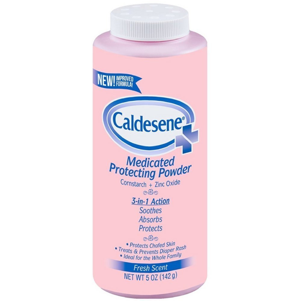 Caldesene Medicated Baby Powder with Zinc Oxide & Cornstarch - 5 oz (Pack of 11) | Diaper Rash Prevention & Skin Protection | Gentle Care for Infants & Sensitive Skin