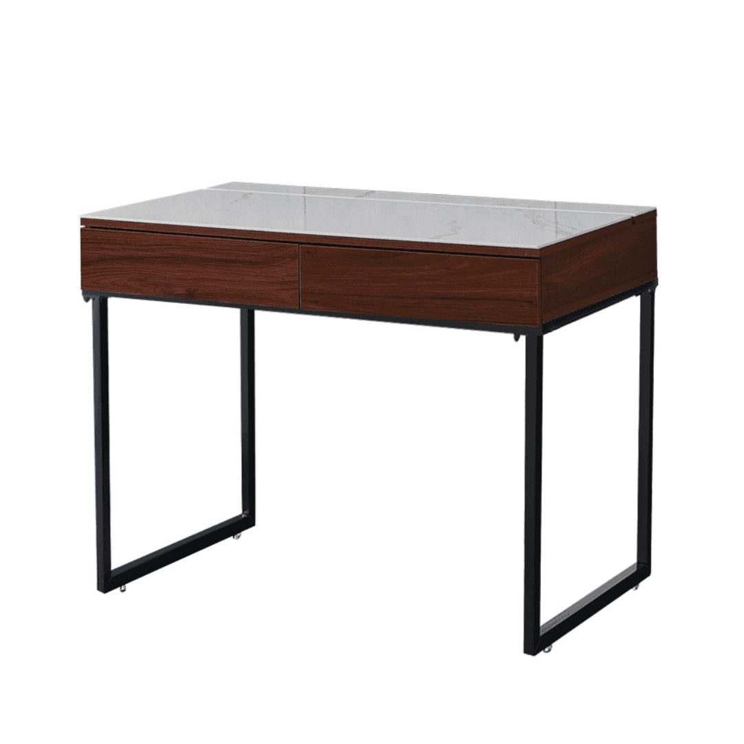 Muriel Glossy Sintered Stone Study Table - 39
