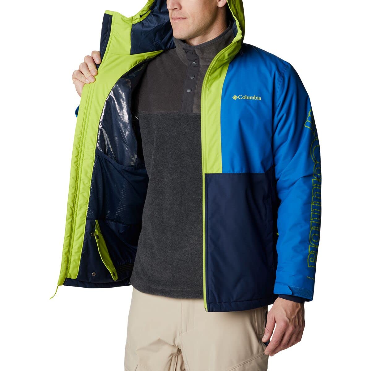 Columbia Men's Timberturner Waterproof Insulated Jacket - Lightweight Winter Coat for Hiking, Camping & Outdoor Adventures