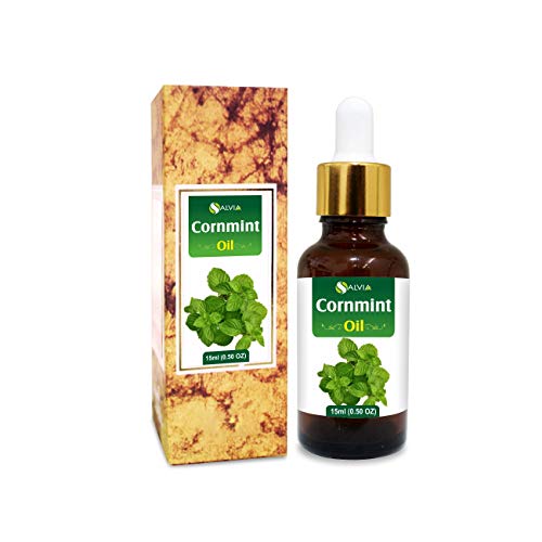 100% Pure Natural Cornmint Essential Oil (Mentha arvensis) - 15ml Undiluted with Dropper - Aromatherapy, Massage & DIY Skincare