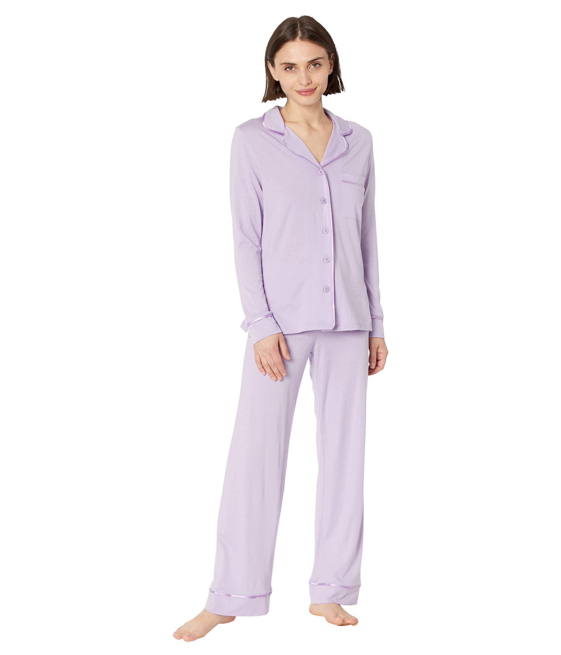 Cosabella Women's Bella Petite Long Sleeve Pajama Set - Soft Cotton Sleepwear for Women, Comfortable Loungewear for Relaxing at Home or Sleeping