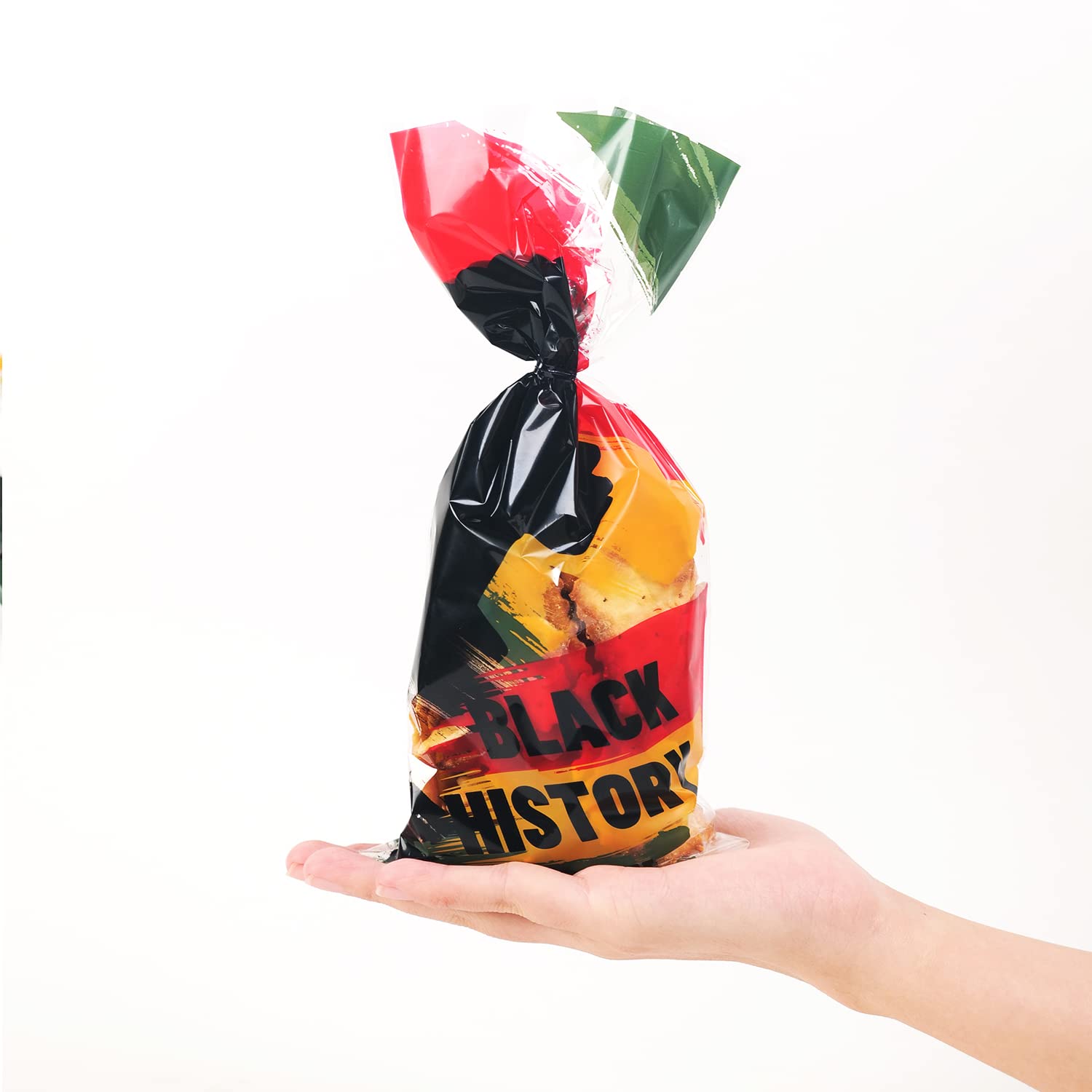 Black History Month Gift Bags - African American Celebration Party Favors with Candy & Cookies - Bulk Goodie Bags for School Events, Church Gatherings & Cultural Celebrations