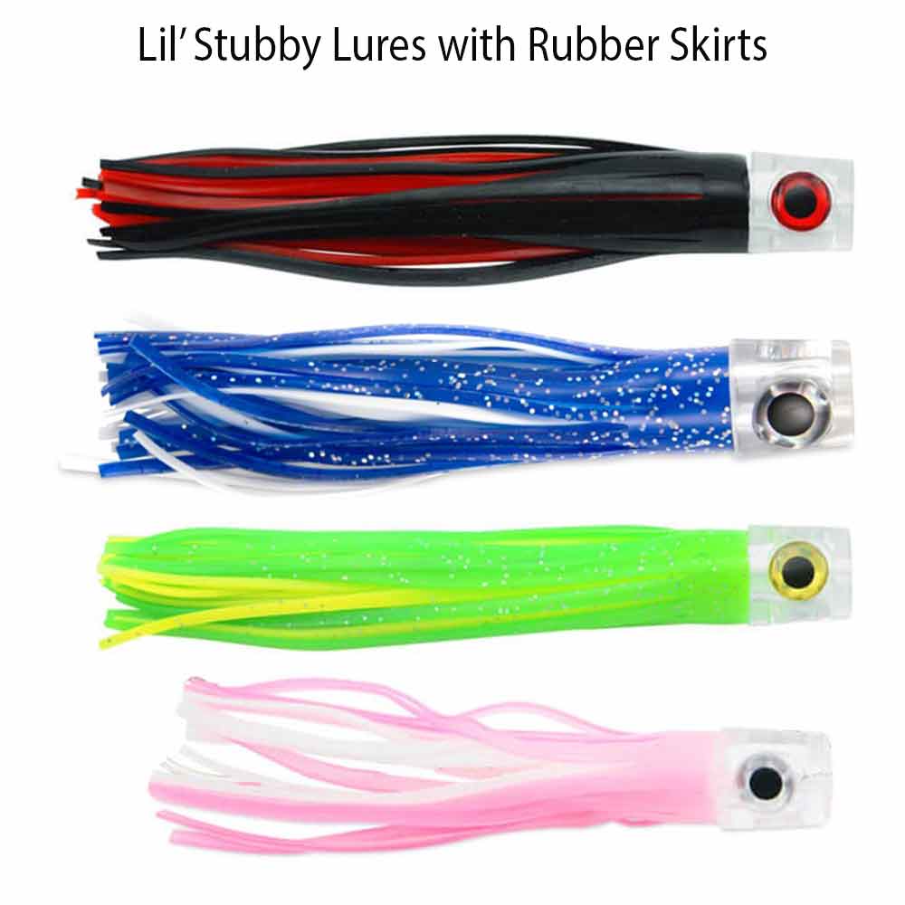 C&H Lil' Stubby Fishing Lure - Premium Bass & Trout Bait for Freshwater & Saltwater Fishing - Perfect for Casting, Trolling & Jigging