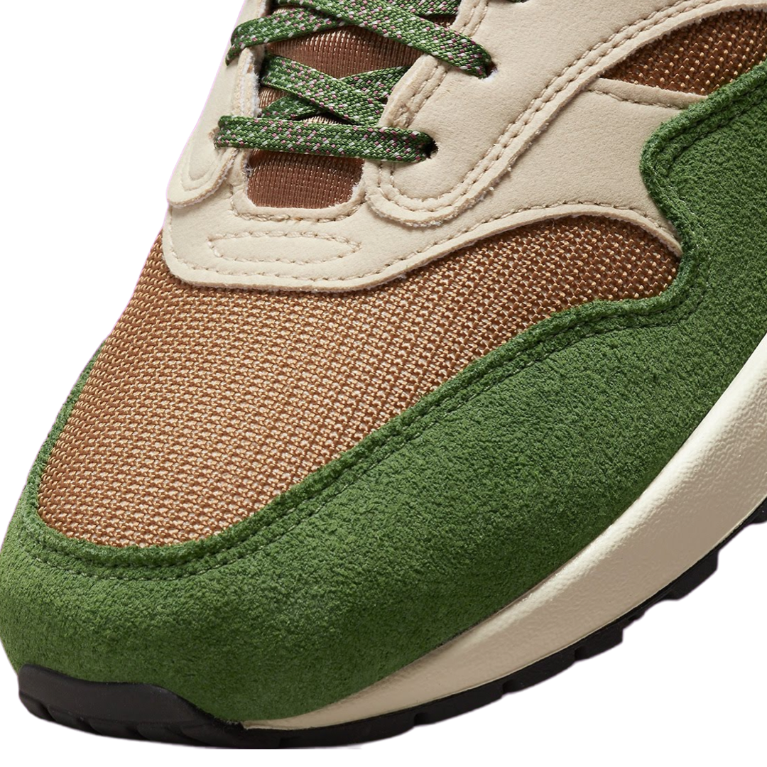 Nike Air Max 1 NH Treeline Light Bordeaux Running Shoes for Men - Lightweight Comfortable Sneakers for Jogging, Gym Workouts & Casual Wear
