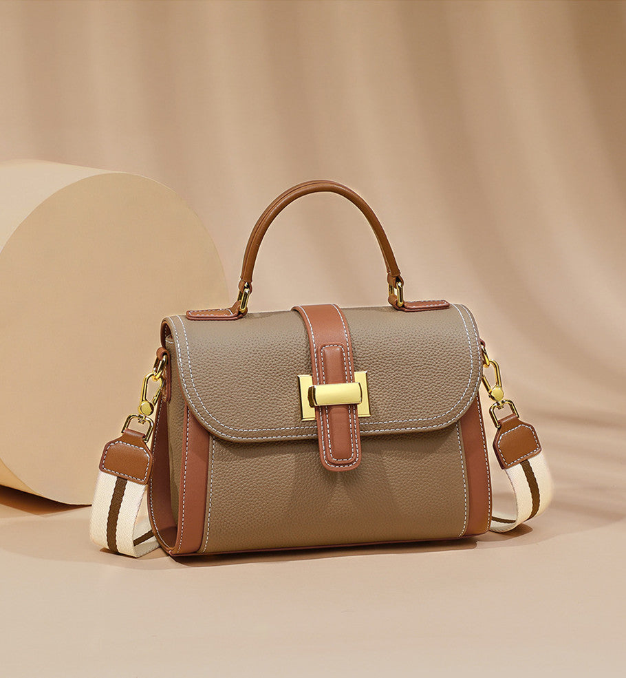 Stylish Women's Genuine Leather Handbag - Perfect for Work, Travel & Everyday Use