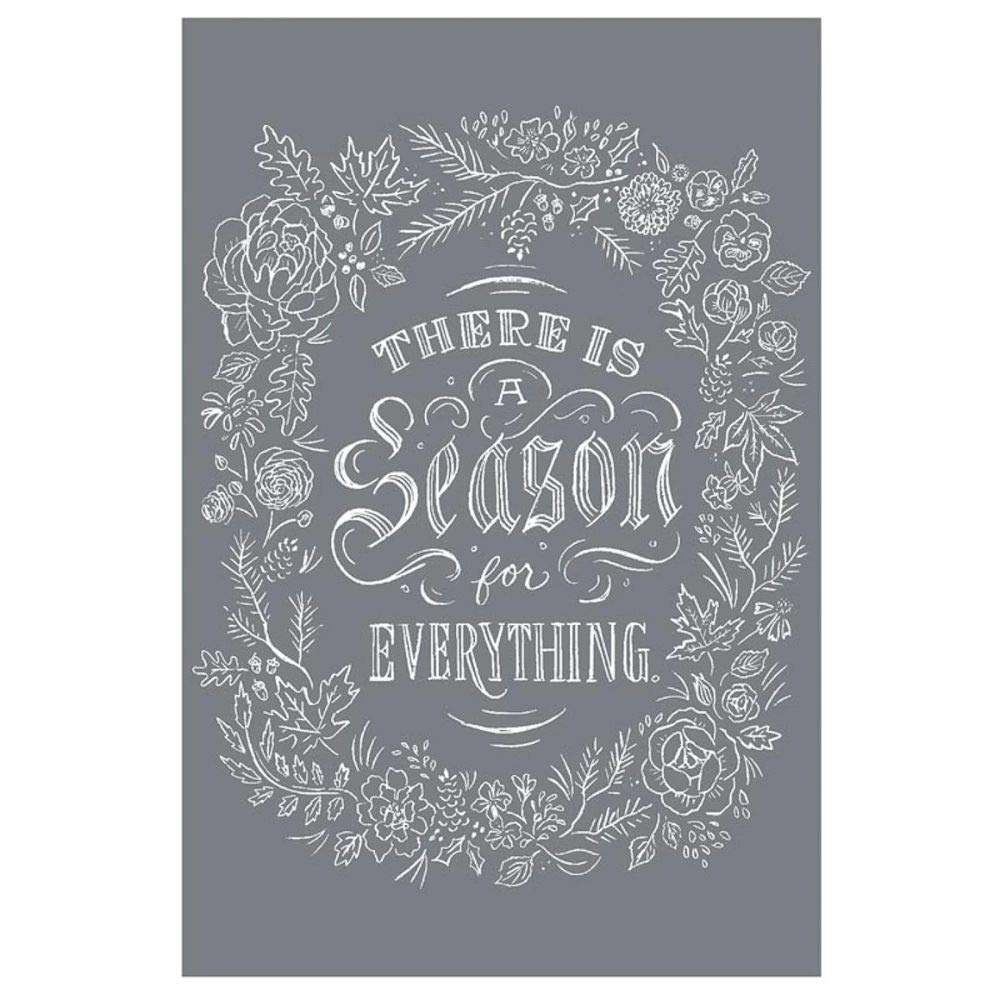 Reusable Mesh Adhesive Stencil 12x18 - Perfect for Chalk Paste Transfers, Silk Screen Printing, DIY Crafts & Home Decor | A Makers' Studio | Ideal for Seasonal Projects, Wall Art & Fabric Designs