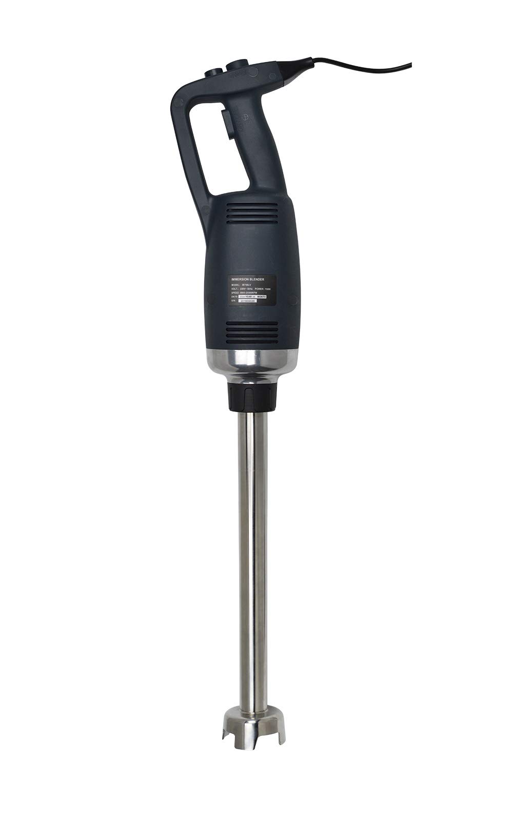 750W Heavy Duty Immersion Blender - Commercial Hand Blender with Detachable Shaft & Variable Speed - Perfect for Smoothies, Soups, Sauces & Baking - Ideal for Home Kitchens & Professional Use