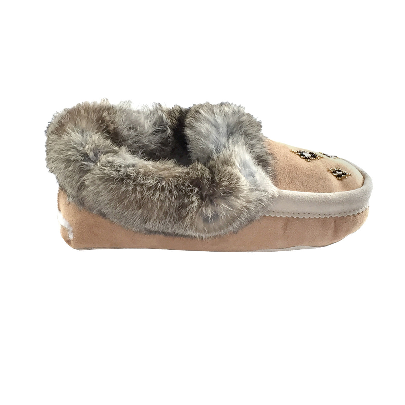 Women's Sheepskin Lined Moccasins - Soft & Cozy House Slippers for Winter (Sizes 4 & 5) | Perfect for Indoor Comfort, Lounge Wear & Cold Weather Relaxation