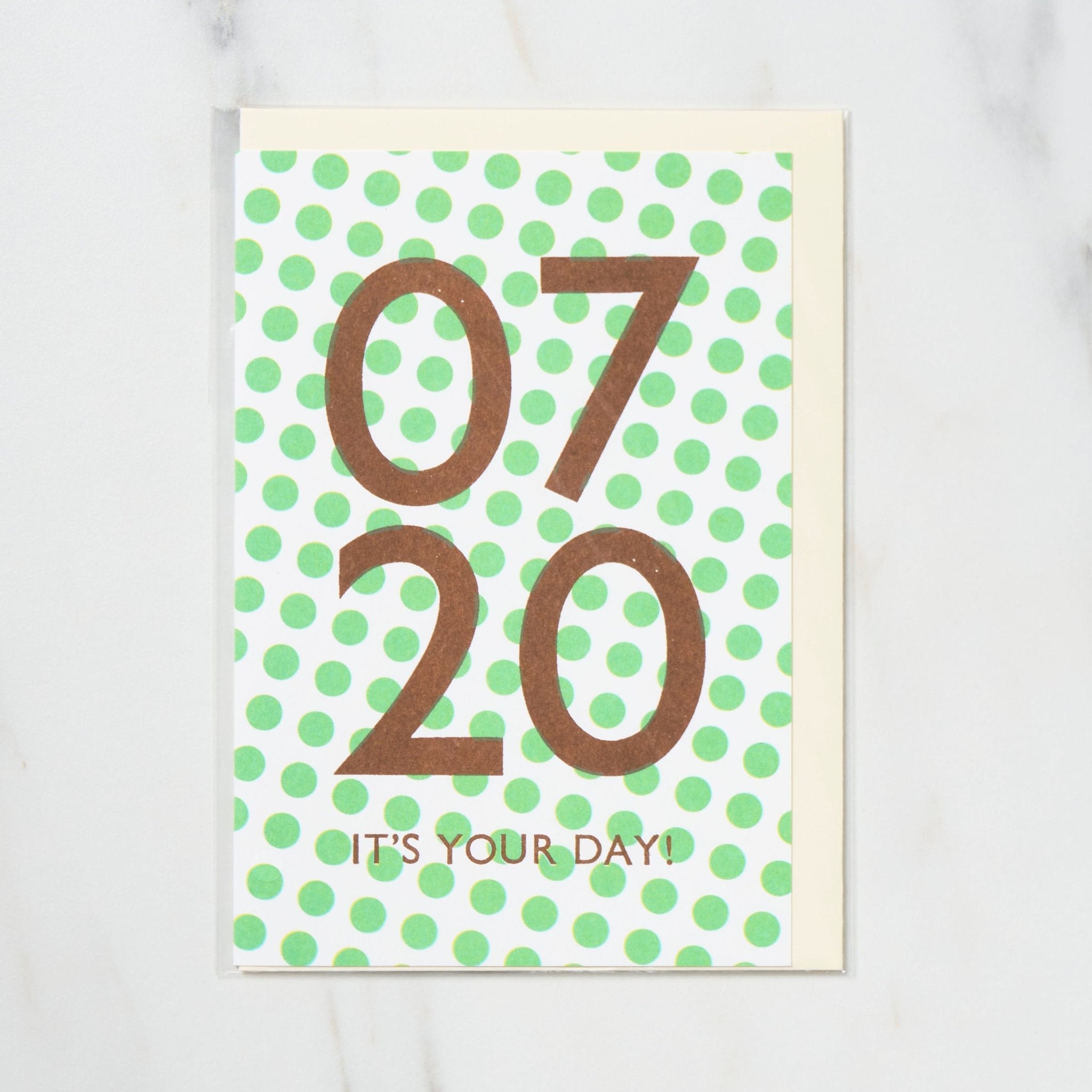 365 Find Your Day Card - July Edition | Premium Letterpress Letters for Birthdays, Anniversaries & Special Occasions | Perfect Gift for Loved Ones