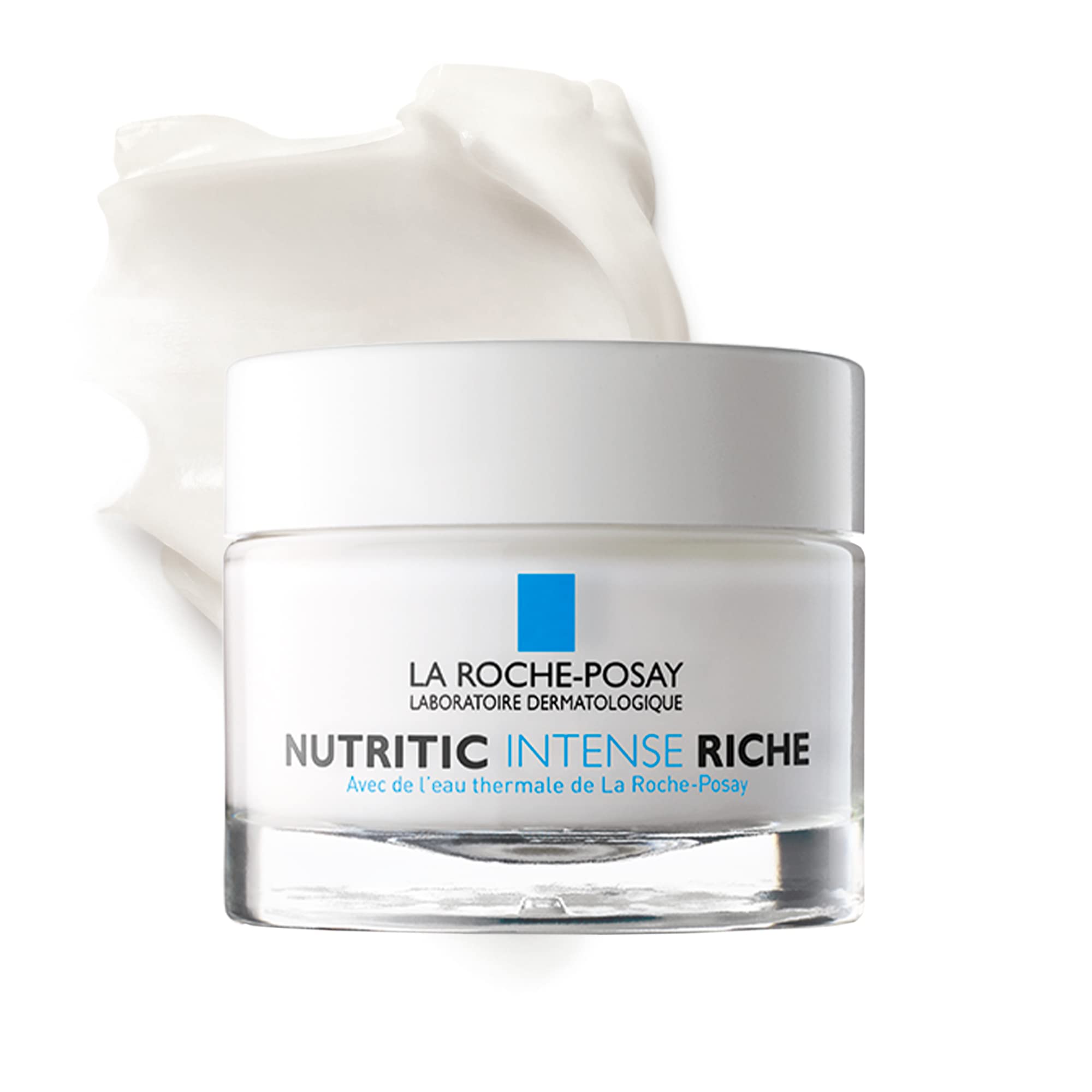 La Roche-Posay Nutritic Intense Riche Moisturizing Cream 50ml - Deep Hydration for Dry & Sensitive Skin - Day & Night Face Cream for Women & Men