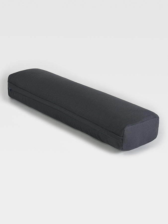 Organic Buckwheat Meditation Bolster Cushion for Yoga & Pranayama - Supportive Zafu Pillow for Home Studio, Zen Meditation & Relaxation - Perfect for Yoga Practice, Stress Relief & Mindfulness Training