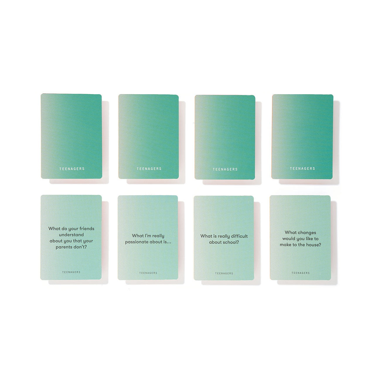 Parent-Teen Conversation Starter Cards - 100 Thought-Provoking Questions for Better Family Communication | Perfect for Family Game Night, Therapy Sessions & Quality Bonding Time