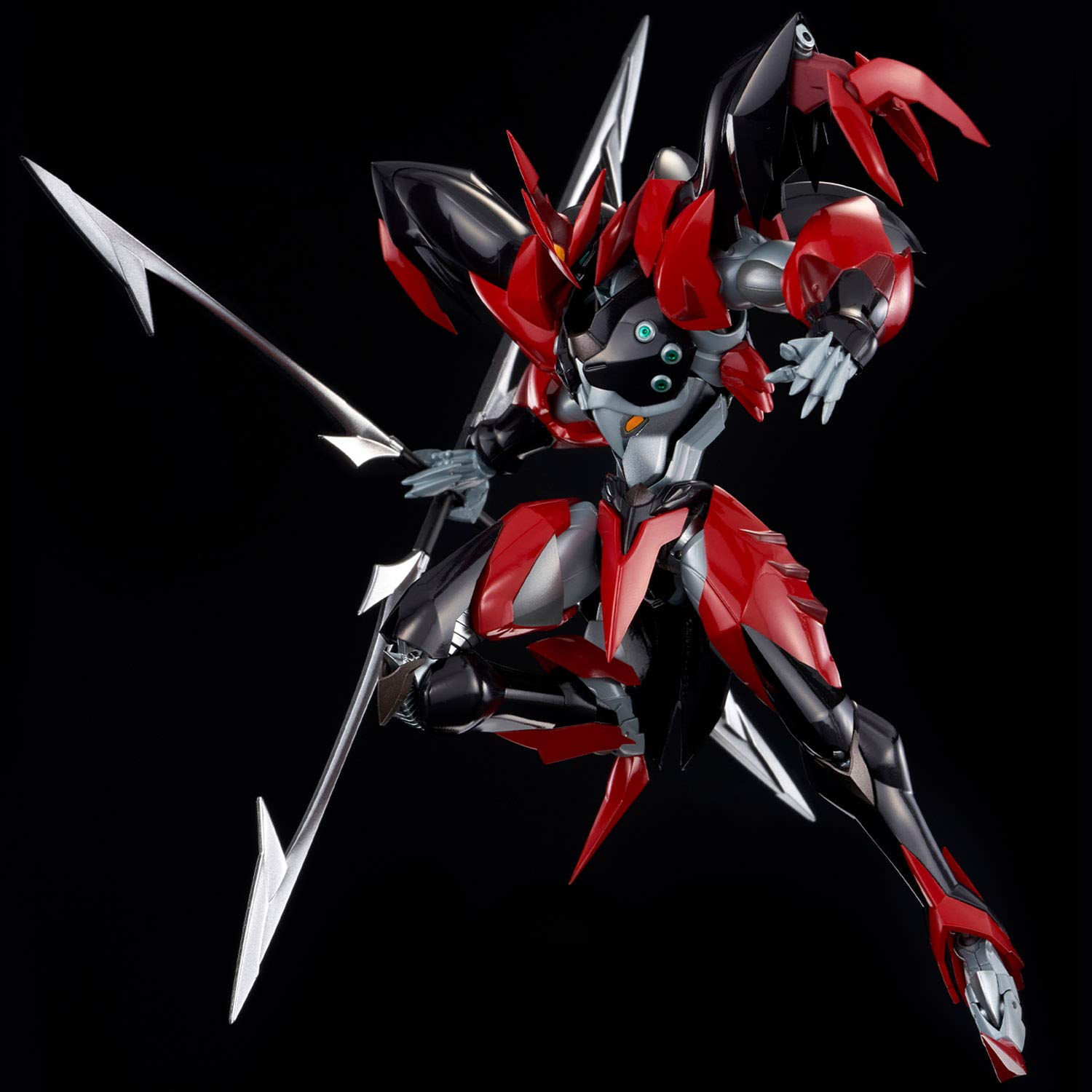 Sentinel Tekkaman Evil 1:12 Scale Anime Action Figure with Multiple Accessories - Perfect for Collectors, Display & Anime Fans