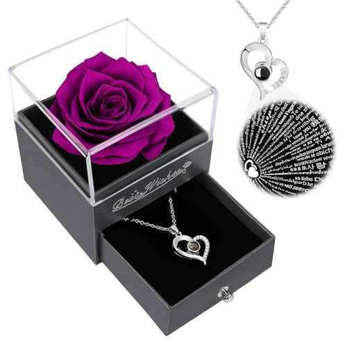 Purple With Necklace