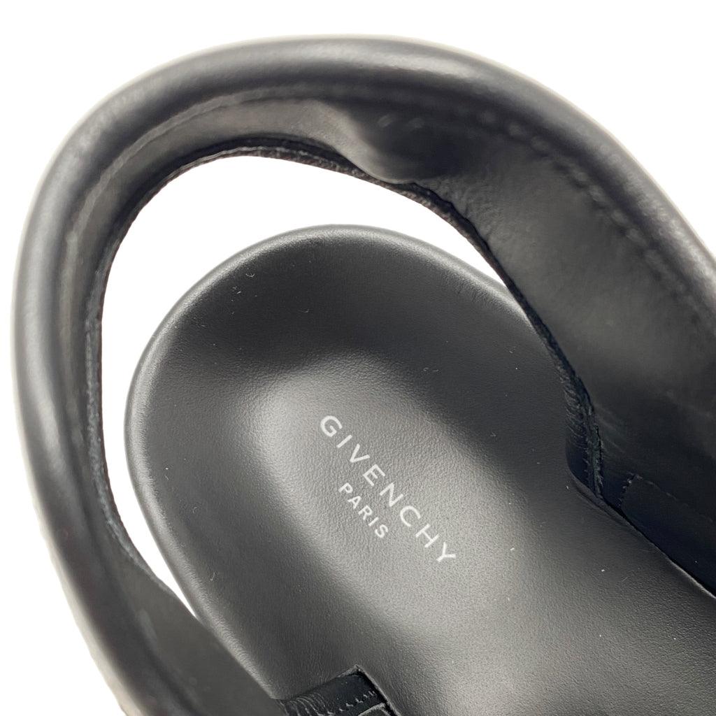 Givenchy Black Jaw Sport Sandals for Men - Size 39.5 EU (US Men's 8.5) - Luxury Designer Slide Sandals for Summer, Beach & Poolside Wear