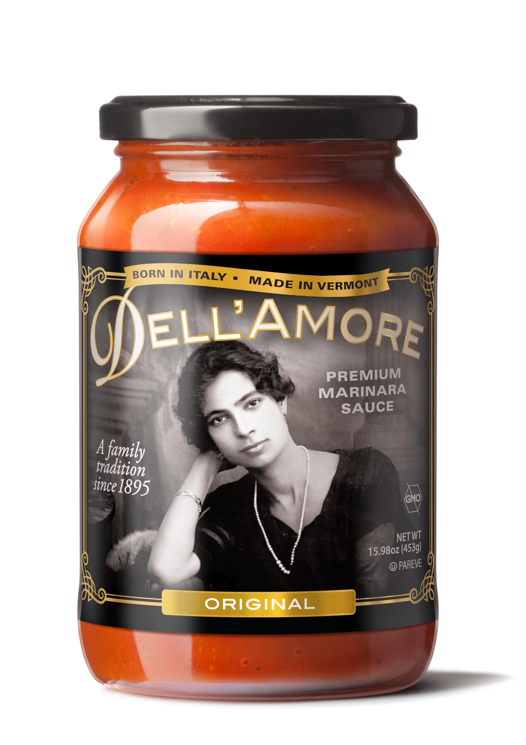 **Dell'Amore Premium Marinara Sauce - Authentic Italian Tomato Pasta Sauce - Original Family Recipe with Fresh Ingredients - 16oz (12 Pack) - Perfect for Spaghetti, Lasagna & Pizza**