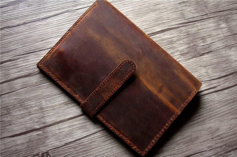 Premium Genuine Leather Microsoft Surface Laptop Bag Case - Slim Protective Sleeve for Surface Laptop 3/4/5 - Perfect for Business, Travel & College (Black)