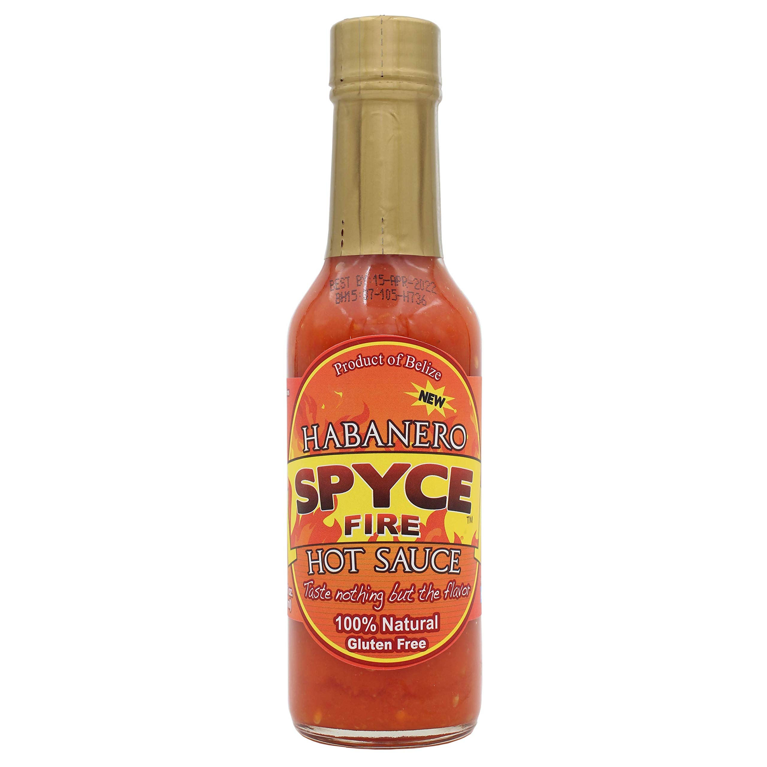 Habanero Spicy Hot Sauce - Extra Hot Chili Pepper Sauce | 5 oz Bottle (Pack of 3) | Perfect for Tacos, Wings, Burgers & Cooking