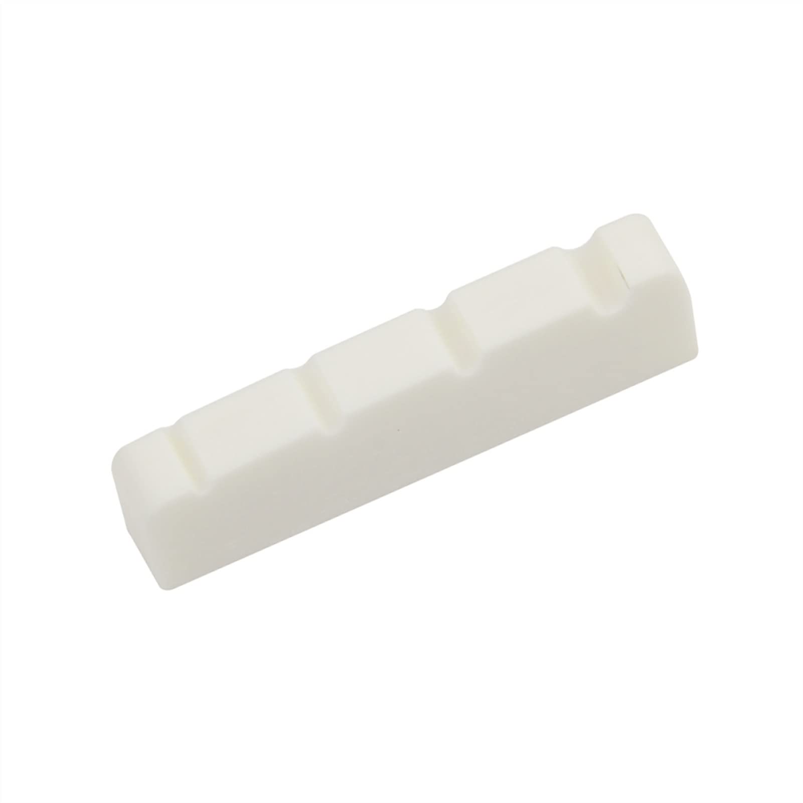 4-String Electric Bass Guitar Bone Nut Slotted Bridge Nut - Replacement Guitar Bridge Part for Enhanced Tone & Sustain | Perfect for DIY Guitar Repair & Upgrades