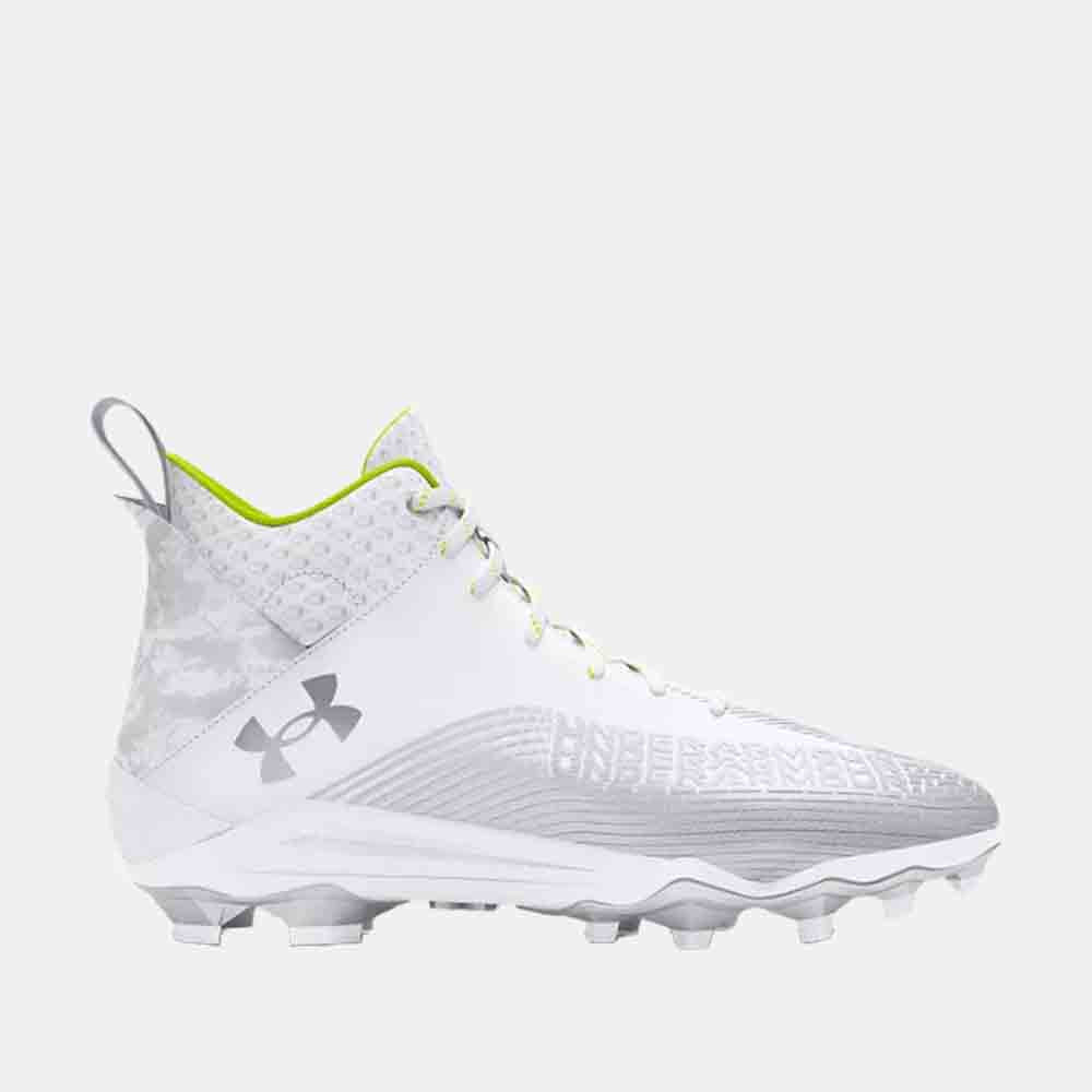 UA Hammer 2 MC Football Cleats for Men - Lightweight & Durable Soccer Cleats with Enhanced Traction - Perfect for Field Sports, Training & Competitive Matches