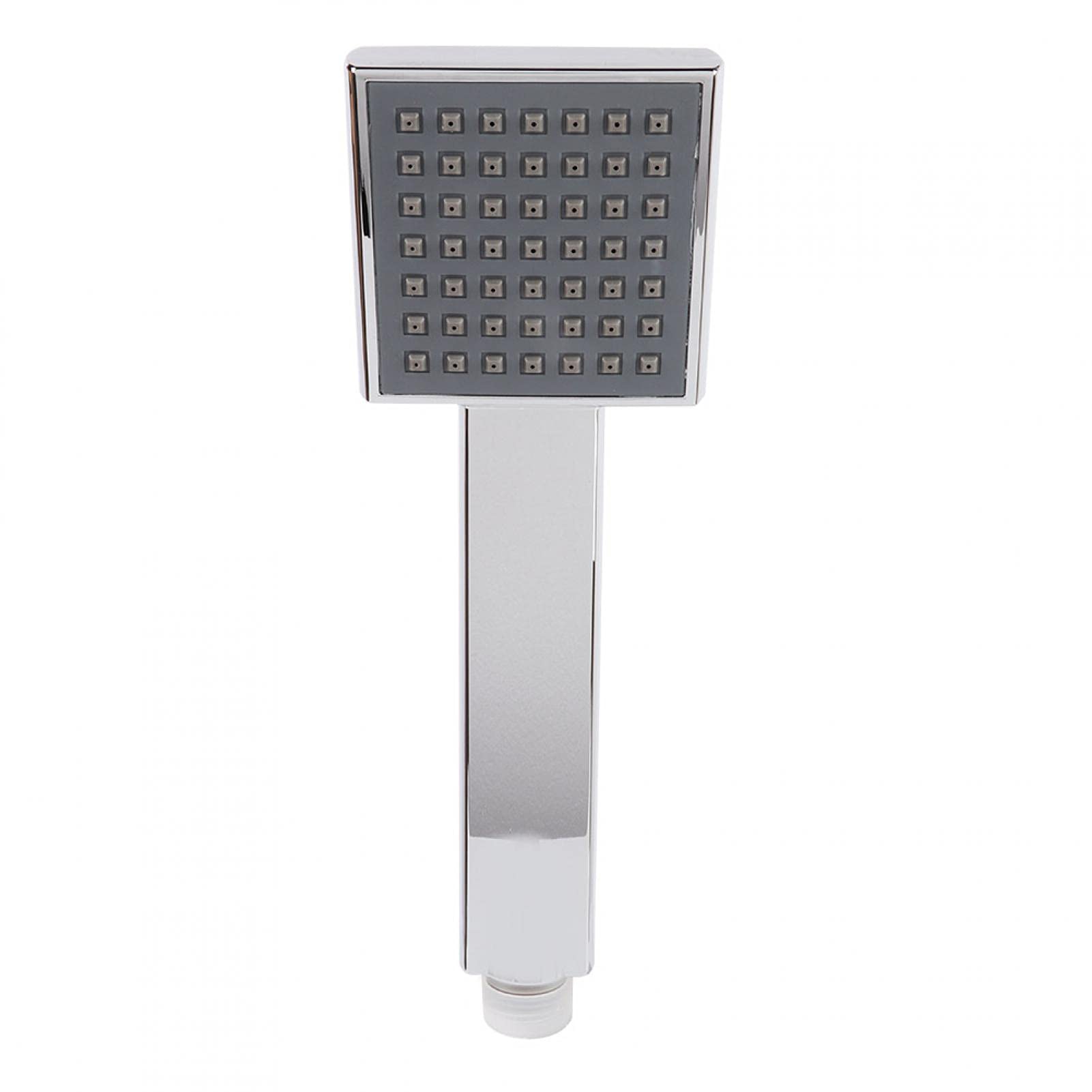 Premium Square Handheld Shower Head with Top Spray - Silver Finish for Gentle Skin Care, Kids & Pets - Perfect for Bathing, Baby Wash & Pet Grooming