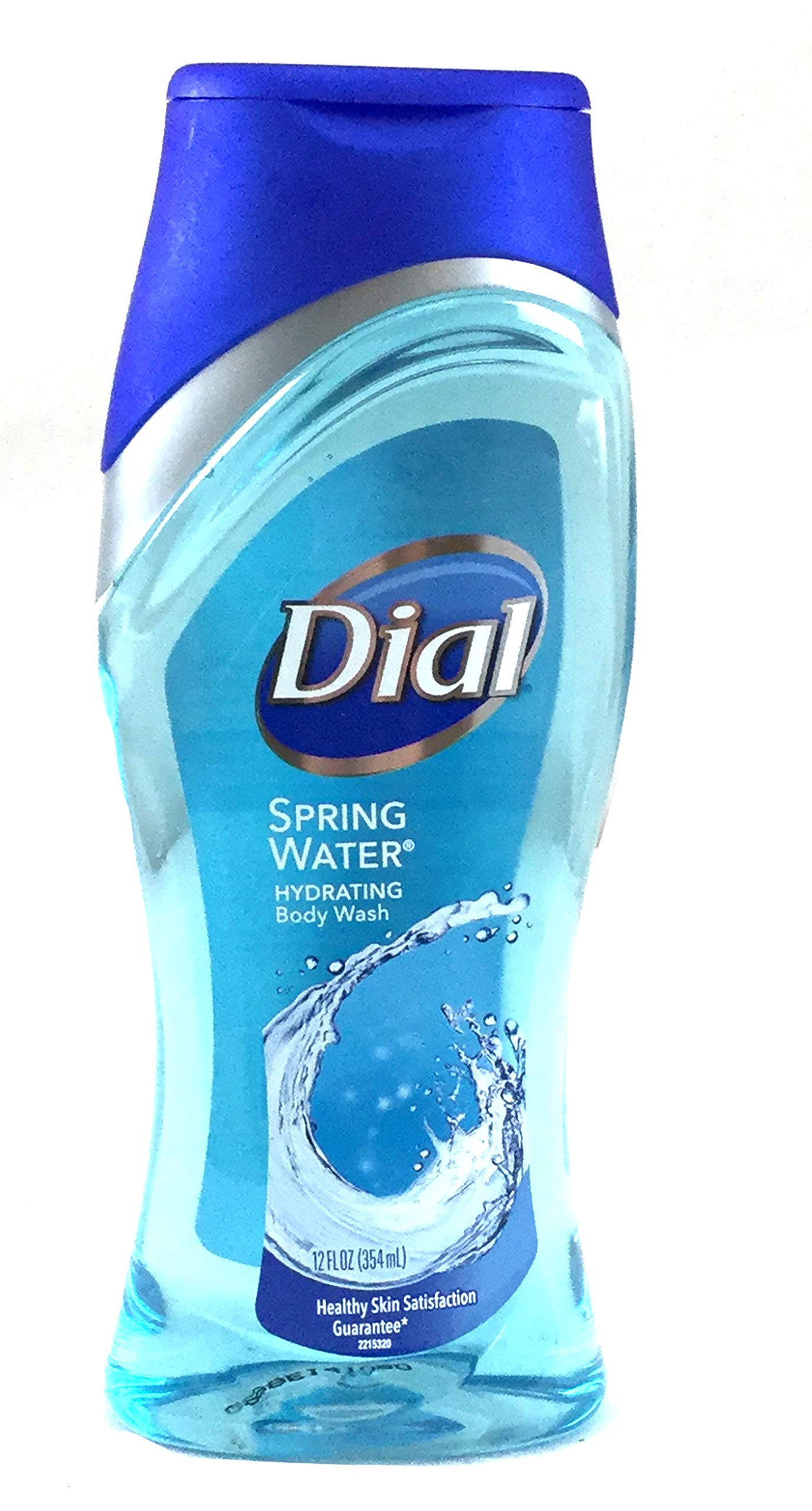 Dial Moisturizing Body Wash with Spring Water - Hydrating & Refreshing Shower Gel for Dry Skin, 12 oz - Perfect for Daily Use & Relaxing Bath Time