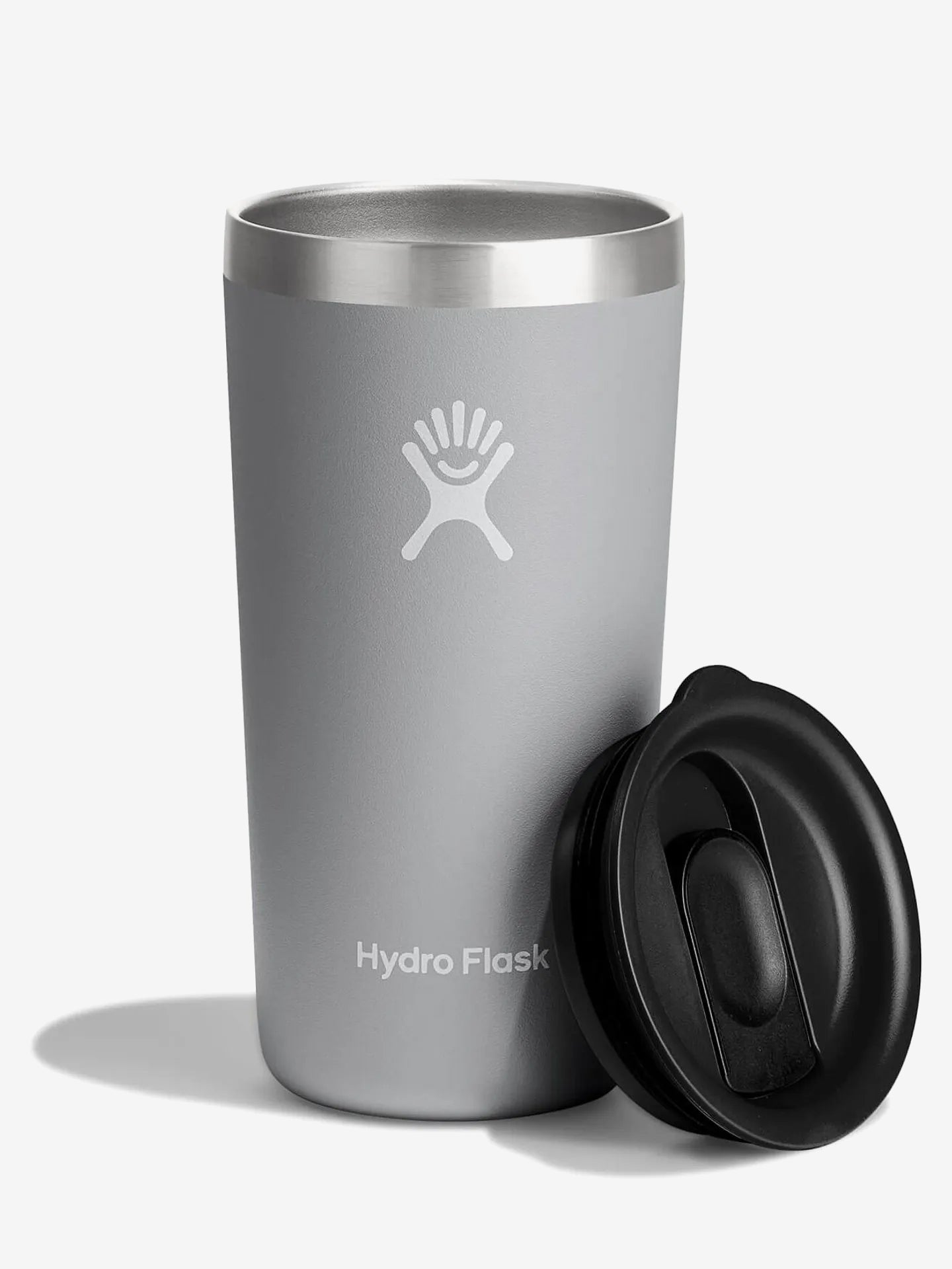Hydro Flask 12oz (355ml) Insulated Stainless Steel Tumbler - Birch Color, Leak-Proof Lid, Keeps Drinks Hot/Cold for Hours - Perfect for Coffee, Tea, Hiking, Camping & Office Use