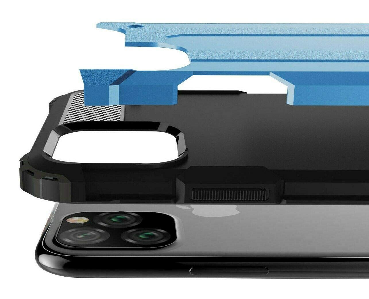 SuperGuardZ Heavy Duty Slim Shockproof Protective Armor Case for iPhone 11 Pro - Blue | Includes 2 Stylus Pens | Perfect for Outdoor Activities, Construction Work & Extreme Sports Protection
