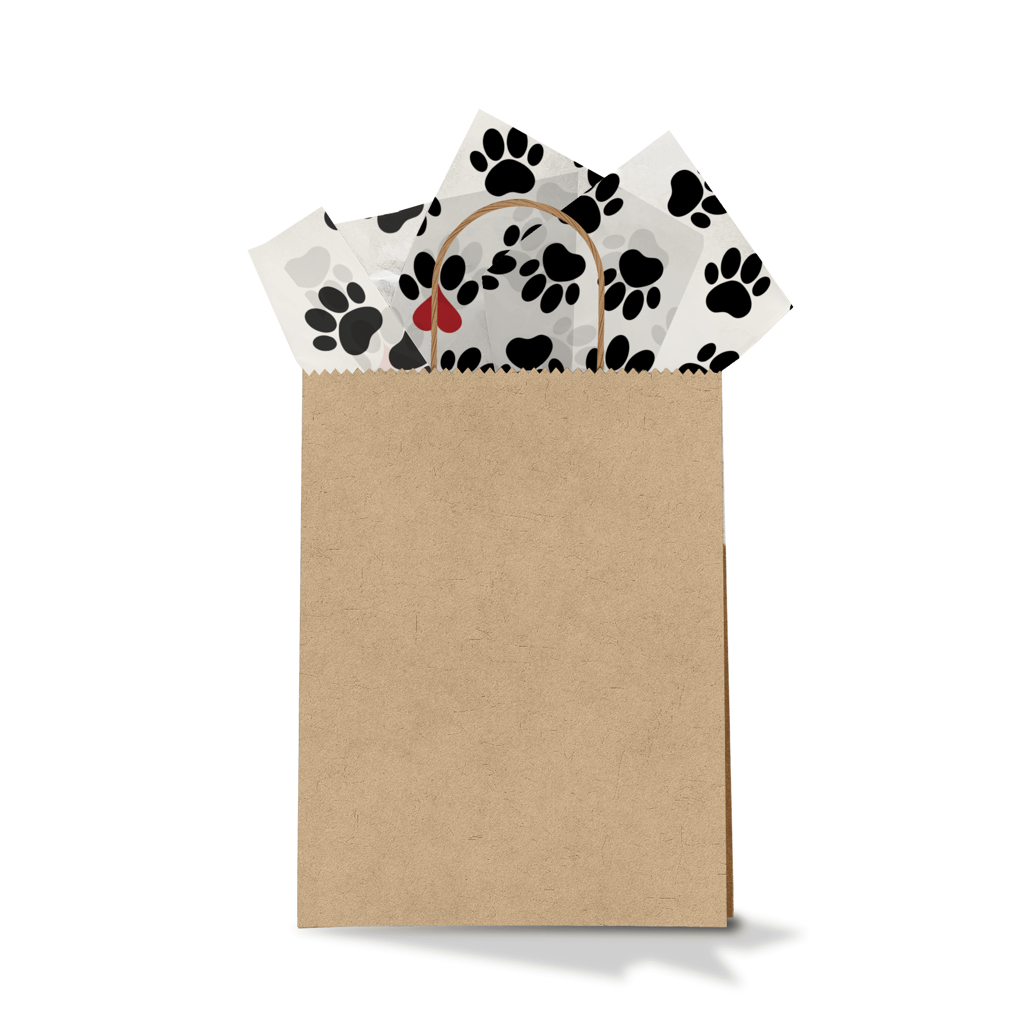 Premium Paws Pattern Tissue Paper for Gift Bags - Cute Animal Print Wrapping Paper for Birthday, Baby Shower & Party Favors - Perfect for Pet Lovers & Themed Events