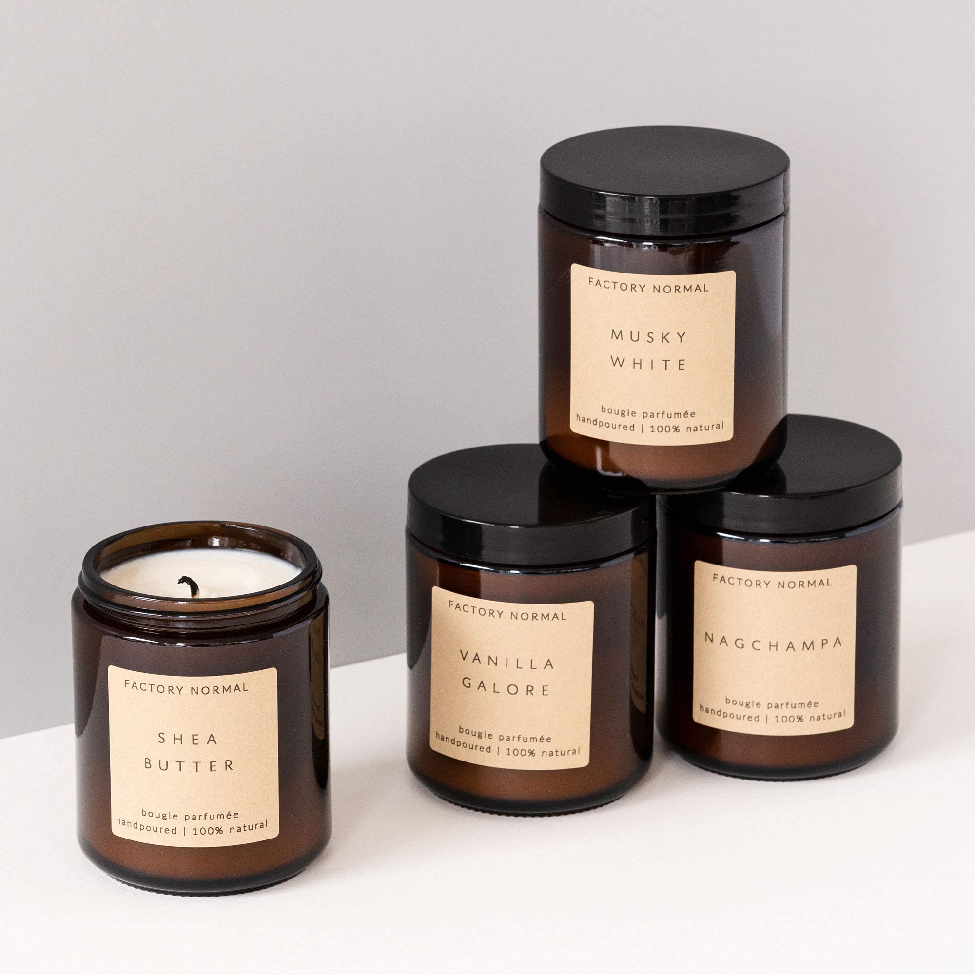 Cleopatra Floral Scented Soy Candles - Handmade in Amber Jar, 8oz, 20-35 Hour Burn Time - Perfect for Home Decor, Relaxation & Romantic Ambiance