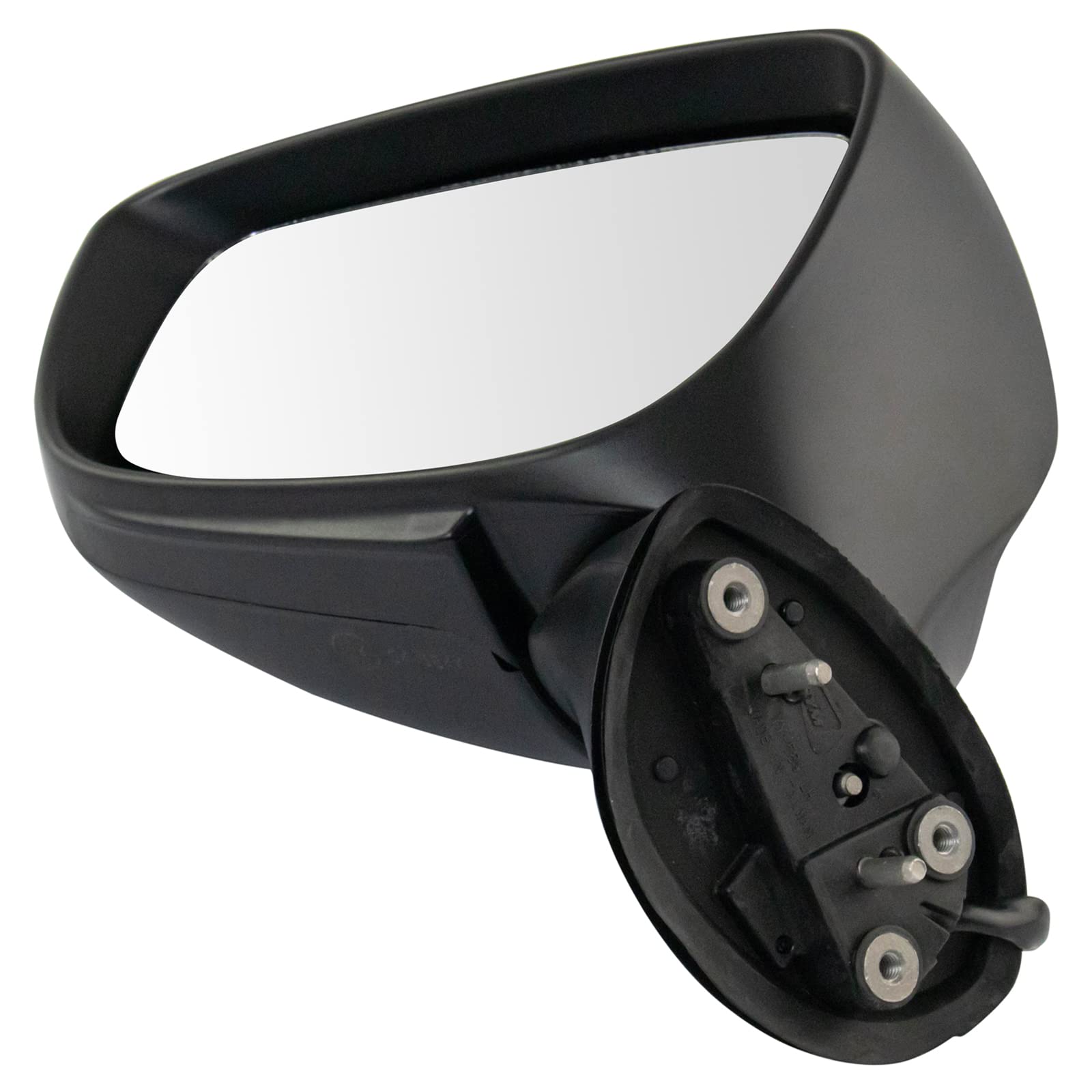 TRQ Left Side Mirror with Blind Spot Indicator - Compatible with 2015-2016 Mazda CX-5 (MA1320214) - No Heat - Perfect for Safe Lane Changes & Parking Assistance