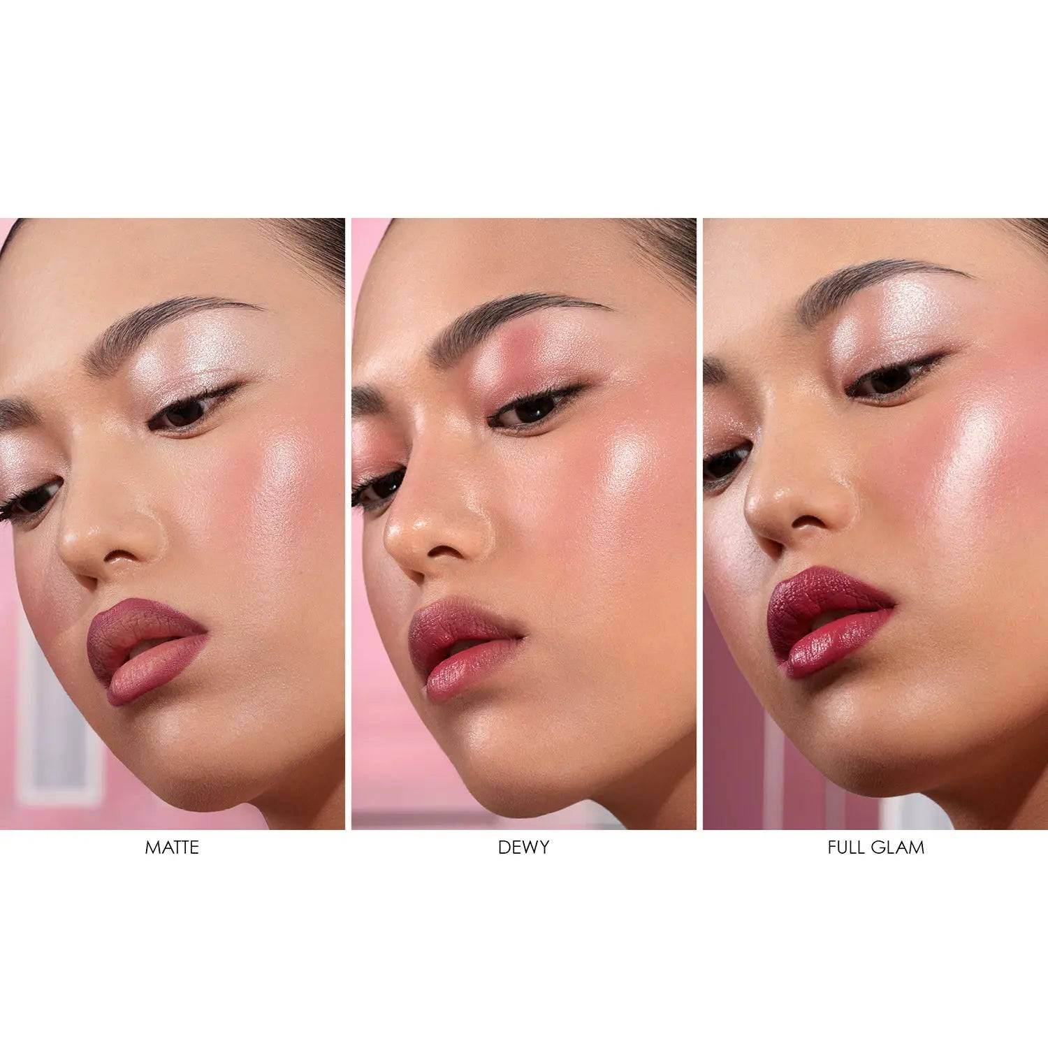 Berry Pop Cheek Trio - 3-in-1 Blush Palette for Natural Glow | Perfect for Everyday Makeup & Special Occasions