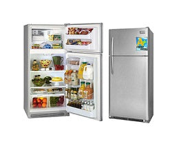 Frigidaire MRTS23V8PF 22.5 Cu. Ft. Top Freezer Refrigerator - 220V for Home, Kitchen, and Office Use