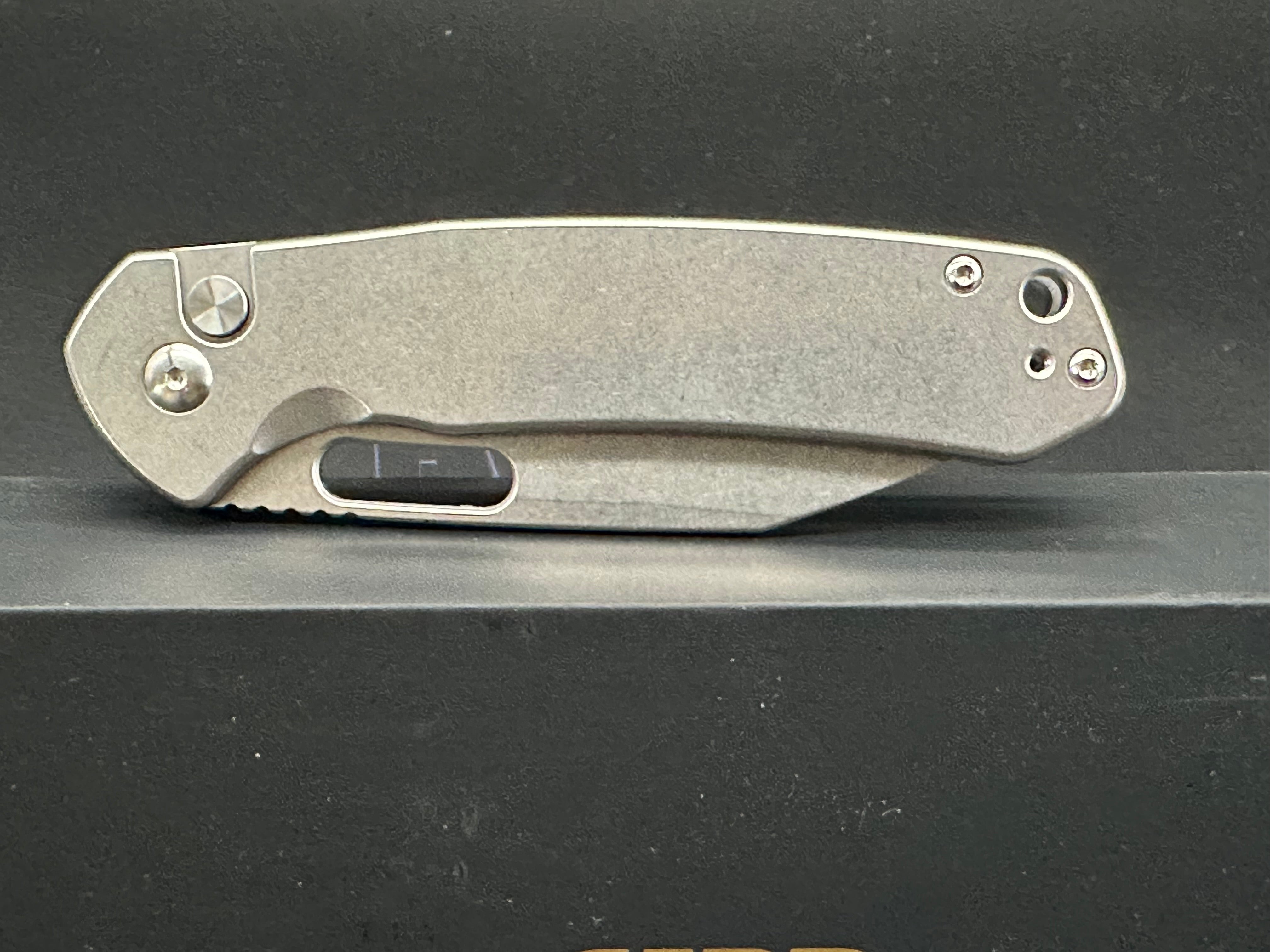 CJRB Pyrite Wharncliffe Folding Knife - Premium Stainless Steel Blade & Ergonomic Handle - Perfect for EDC, Outdoor Camping, and Tactical Use