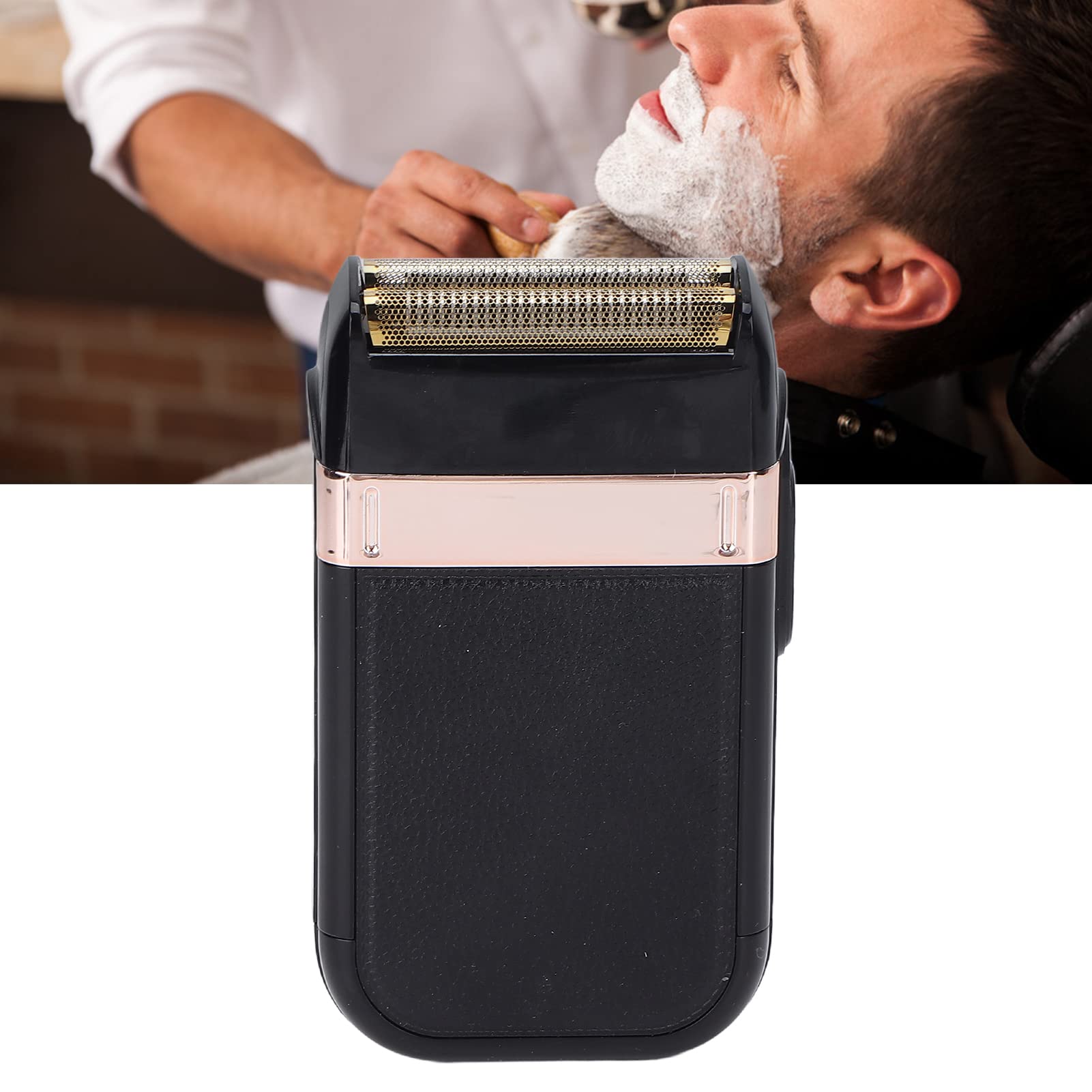Electric Foil Shavers for Men - 2-in-1 Dual Purpose Low Noise Shaver with Powerful Motor & Stainless Steel Blades - Portable Barber Shaver Kit - Perfect Gift for Dad, Husband, Boyfriend - Great for Travel, Home & Office Use