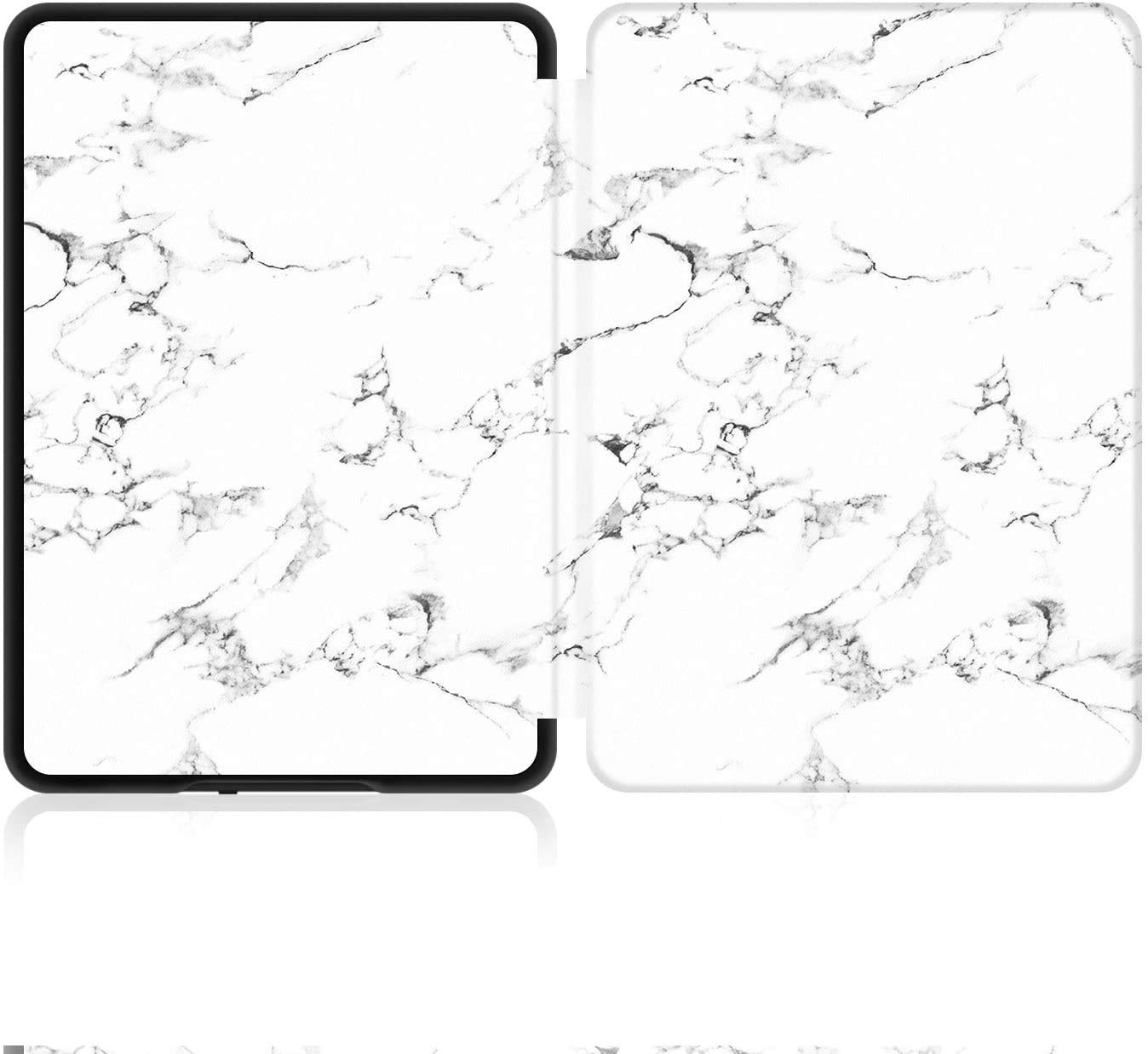 Premium Smart Leather Cover for Kindle Paperwhite 4 (10th Gen 2018) - Durable Protection Case Compatible with Amazon Kindle Paperwhite 4 Model PQ94WIF - Perfect for Reading, Travel & Daily Use