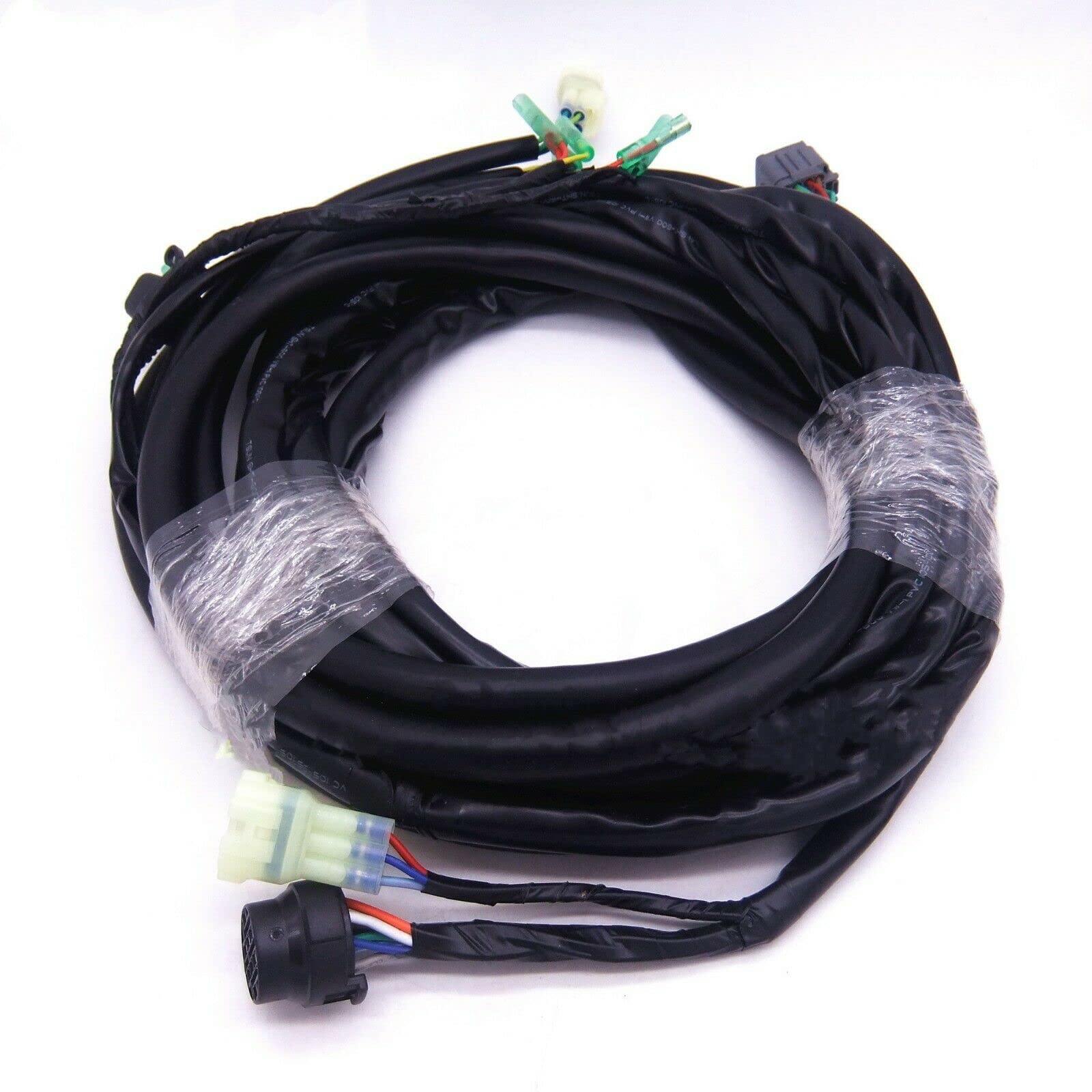 Suzuki Outboard Engine Control Harness 16-Pin 8Meter Main Wire Cable Assembly 36620-93J02 - Perfect for Marine Boat Motor Repair & Replacement