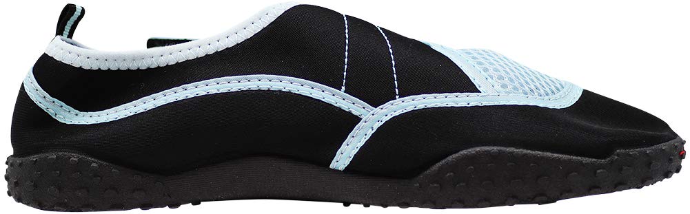 NORTY Wave Aqua Sock Water Shoes for Women - Quick-Dry Swim Beach Shoes with Non-Slip Sole - Lightweight Aqua Socks for Swimming, Surfing, Kayaking & Water Sports