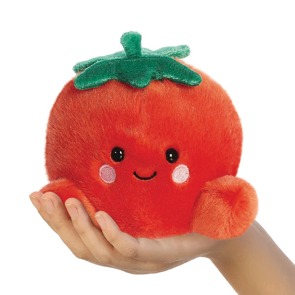 Palm Pals Boyd Tomato Plush Toy - Soft & Cute Stuffed Animal for Kids, Collectors & Gifts | Perfect for Playtime, Decor & Stress Relief
