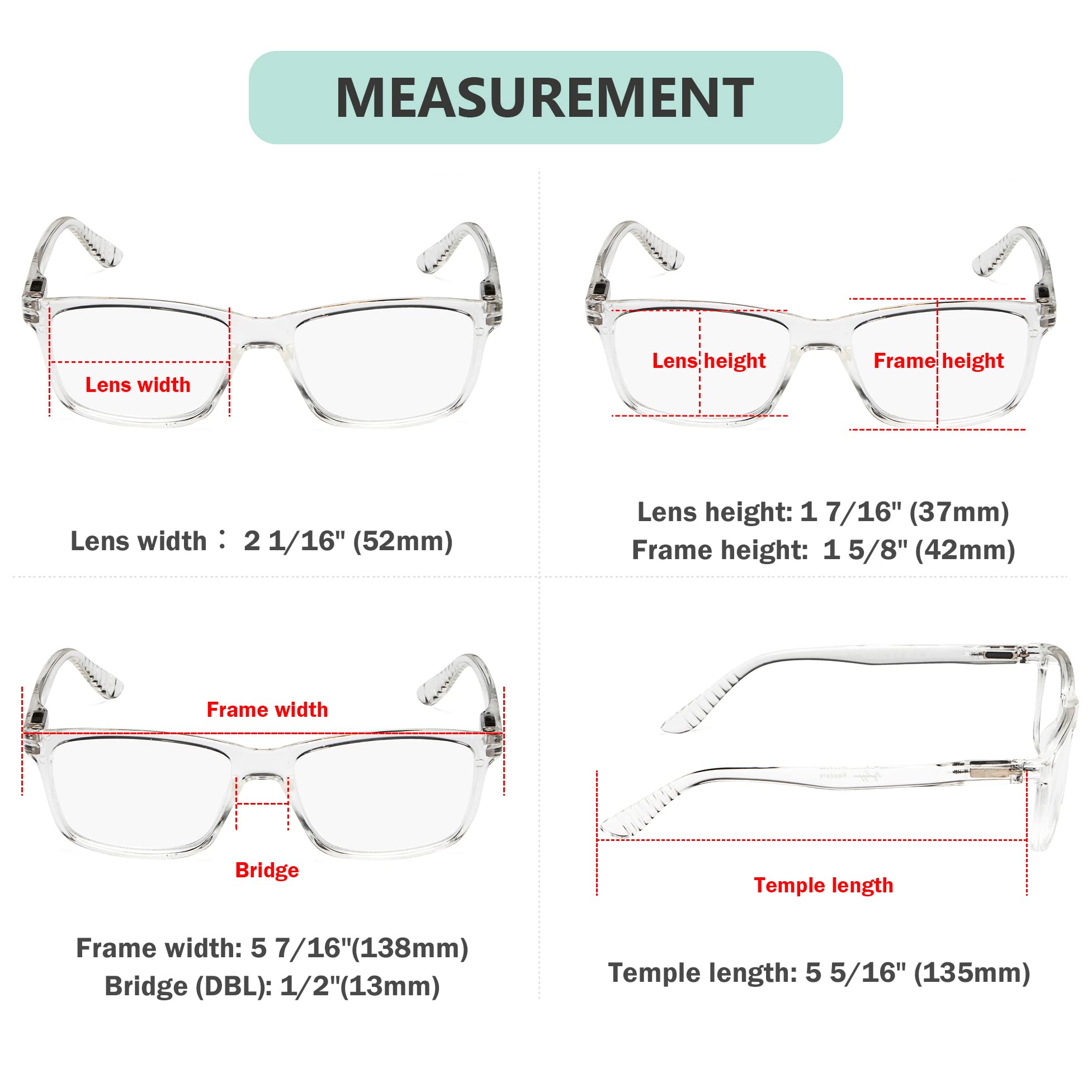Eyekepper Photochromic Reading Glasses for Women & Men - Lightweight Transition Lenses +0.75 Strength - Indoor/Outdoor Use for Reading, Driving & Computer Work