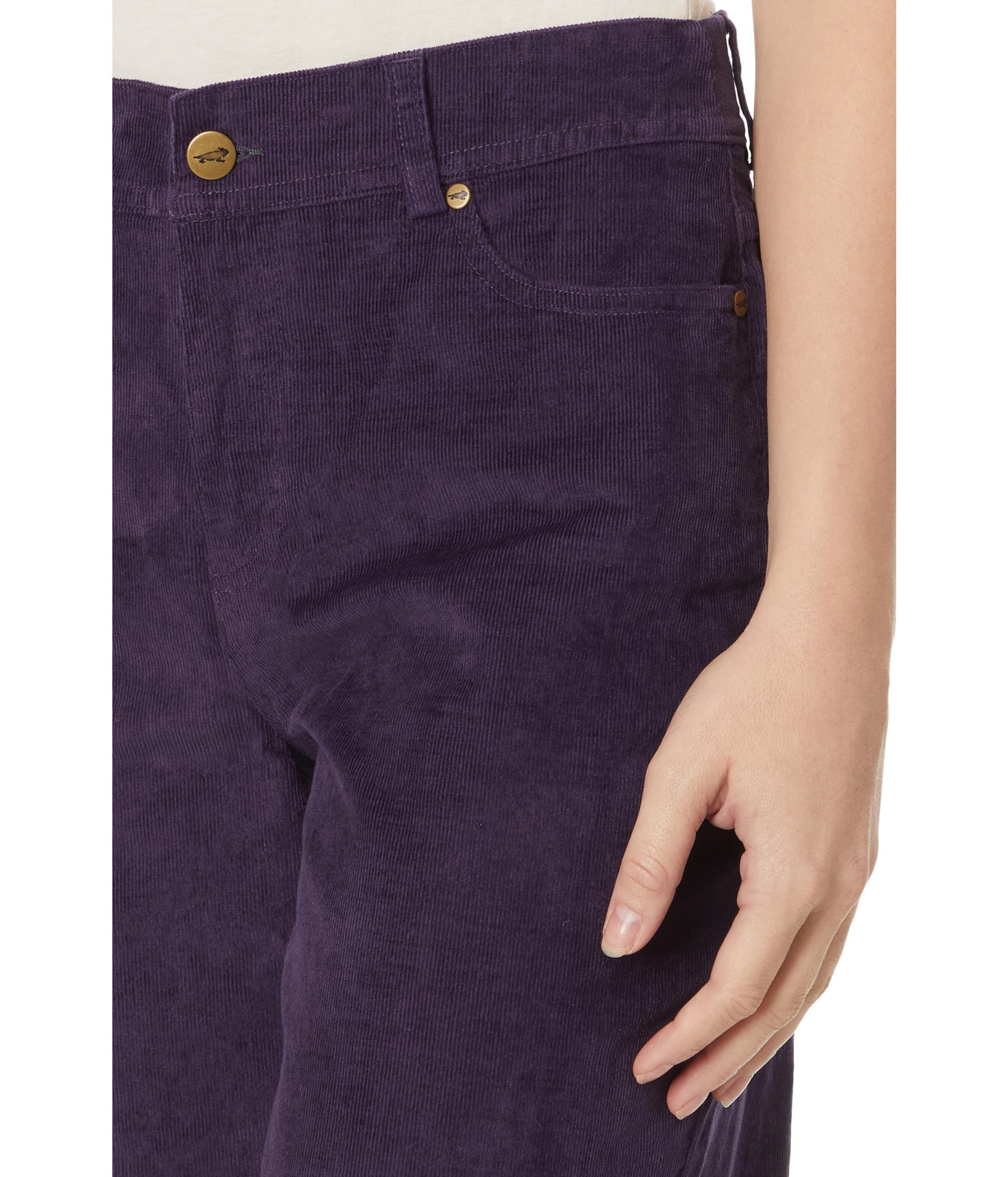 Toad&Co Karuna Cord Wide Leg Pants for Women - Comfortable Corduroy High Waist Trousers for Casual Wear, Office & Travel
