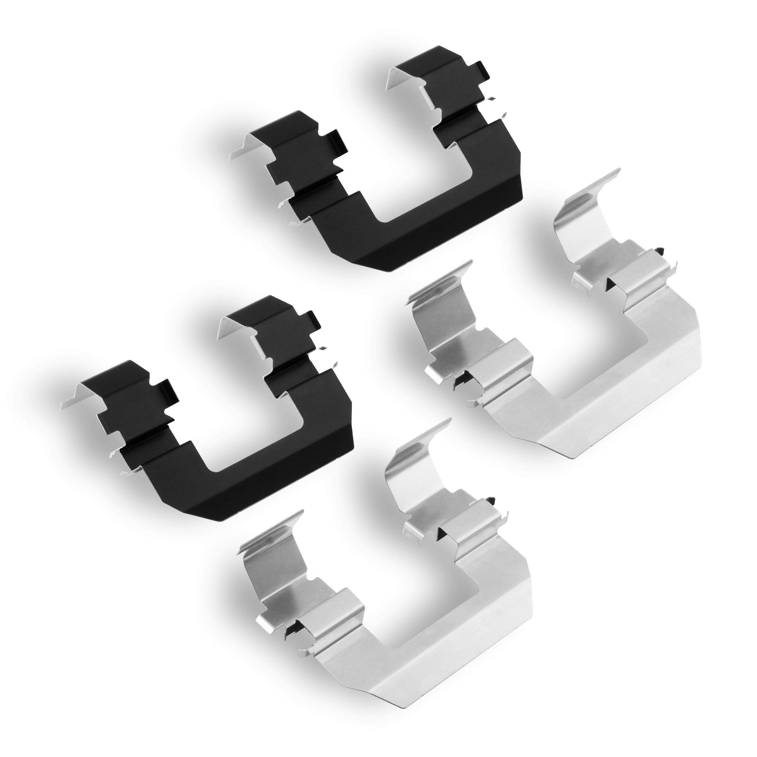 Front Dynamic Friction Company Hardware Kit 340-76049 - Compatible with 2000-2005 Toyota MR2 Spyder, 2001-2005 Echo, 2001-2009 Prius, 2004-2006 Scion xA/xB, 2012-2015 Scion iQ | Brake System Replacement Parts for Smooth Stopping Performance