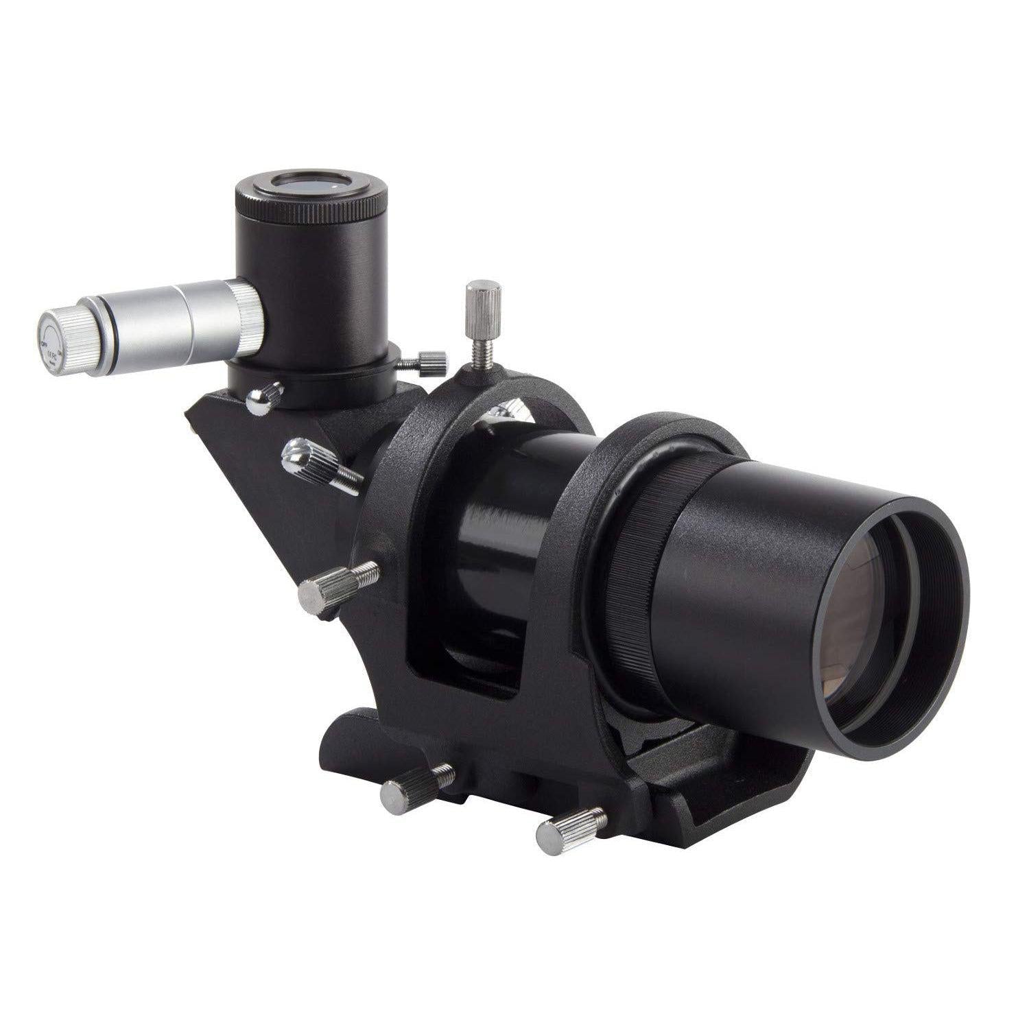 Celestron 9x50 Illuminated Right Angle Correct Image Finderscope - Astronomy Telescope Accessory for Stargazing & Night Sky Observation