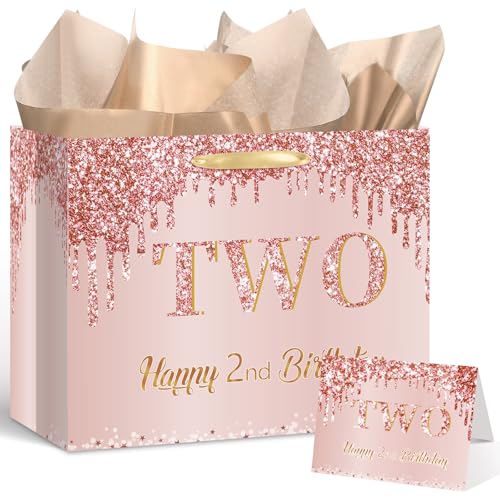 Rose Gold 2nd Birthday