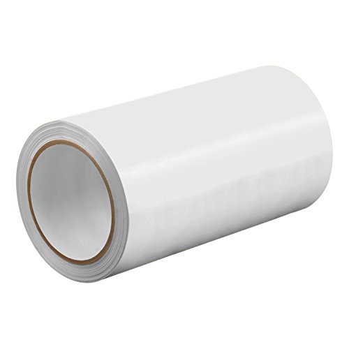 TapeCase TC414 White UPVC/Rubber Adhesive Film Tape - 44