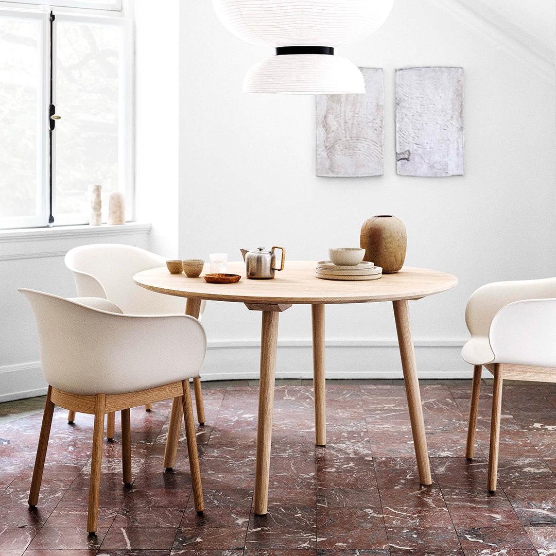 Elefy JH30 Modern Wooden Dining Chair - Solid Wood Construction, Comfortable Seating for Kitchen, Dining Room & Restaurant Use