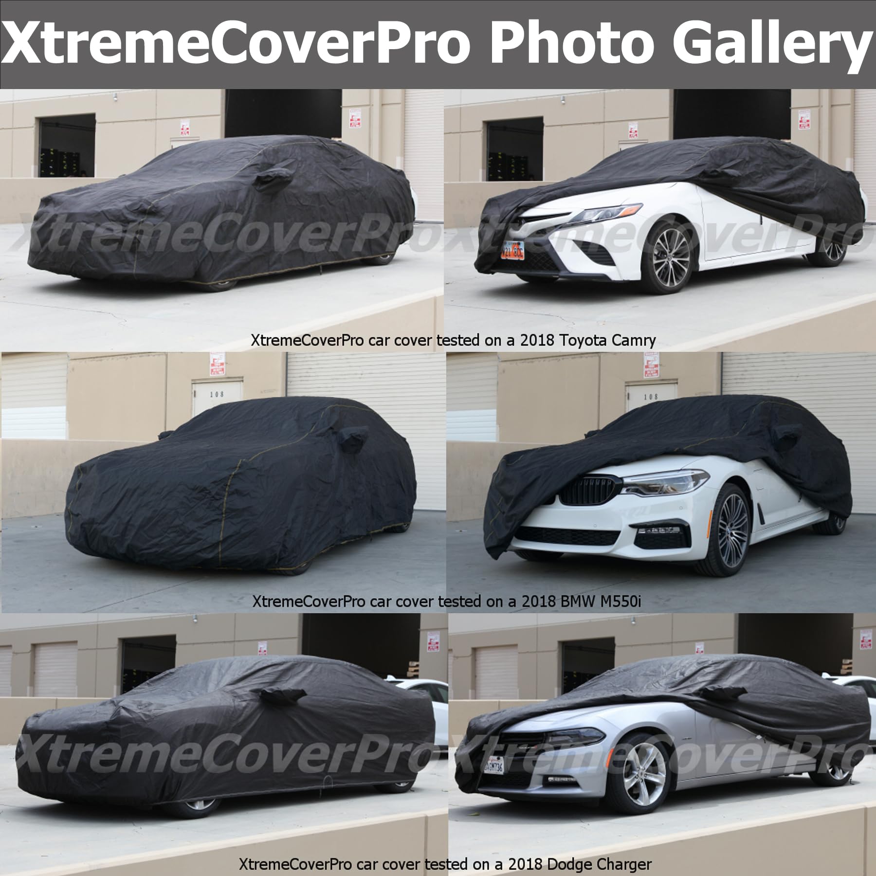 Premium Waterproof Car Cover for 2020-2025 Toyota GR Supra - XTREMECOVERPRO Platinum Series (Black) - All-Weather Protection for Indoor/Outdoor Parking & Long-Term Storage